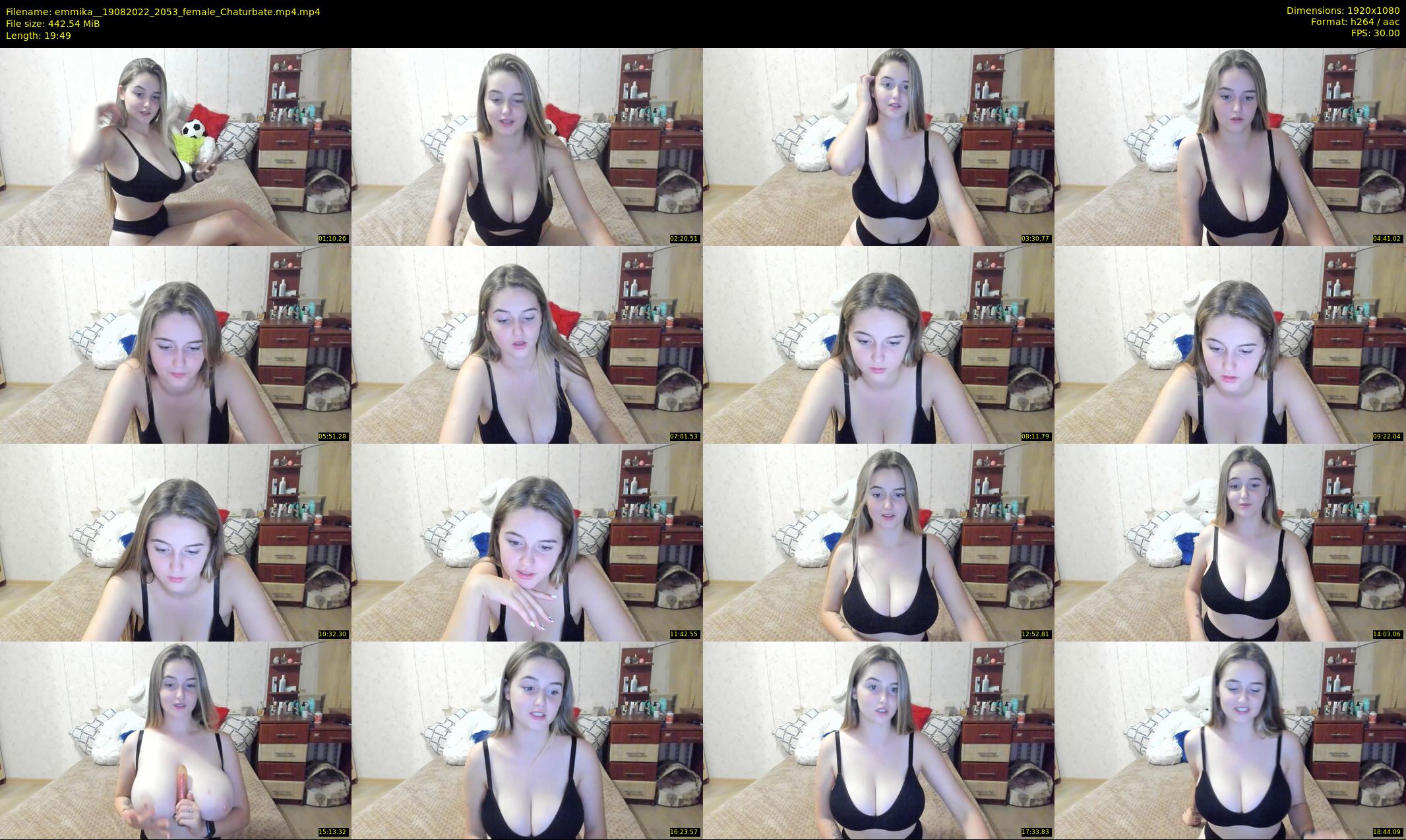 emmika_ — 20 minute Chaturbate female cam show recording, 1080p, Aug 19, 2022