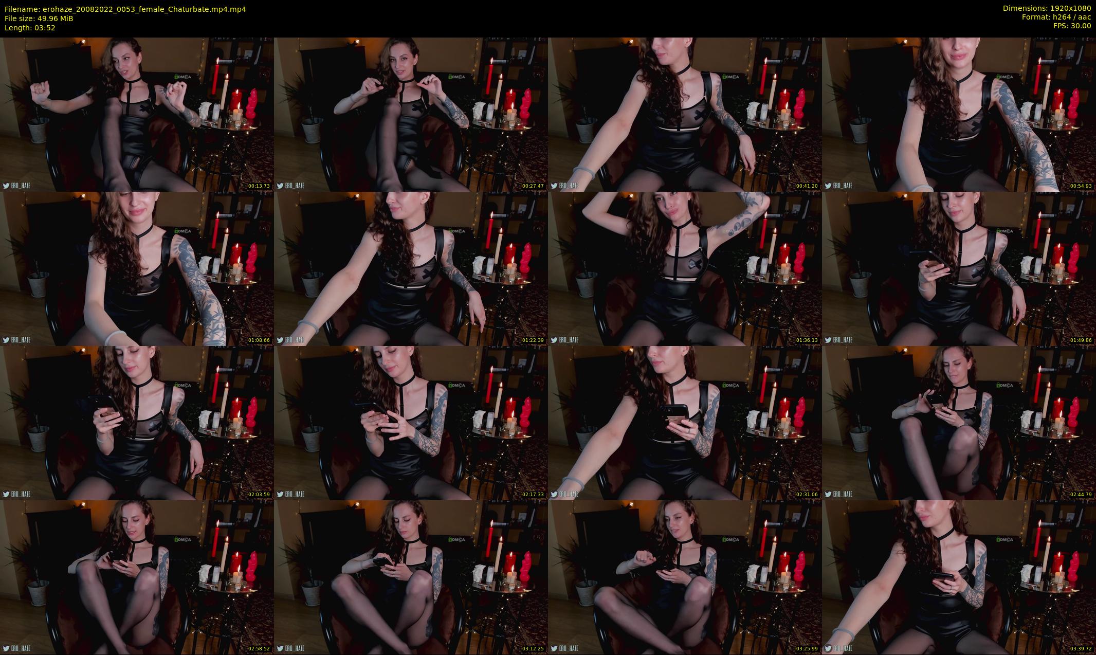 erohaze — 4 minute Chaturbate female cam show recording, 1080p, Aug 20, 2022