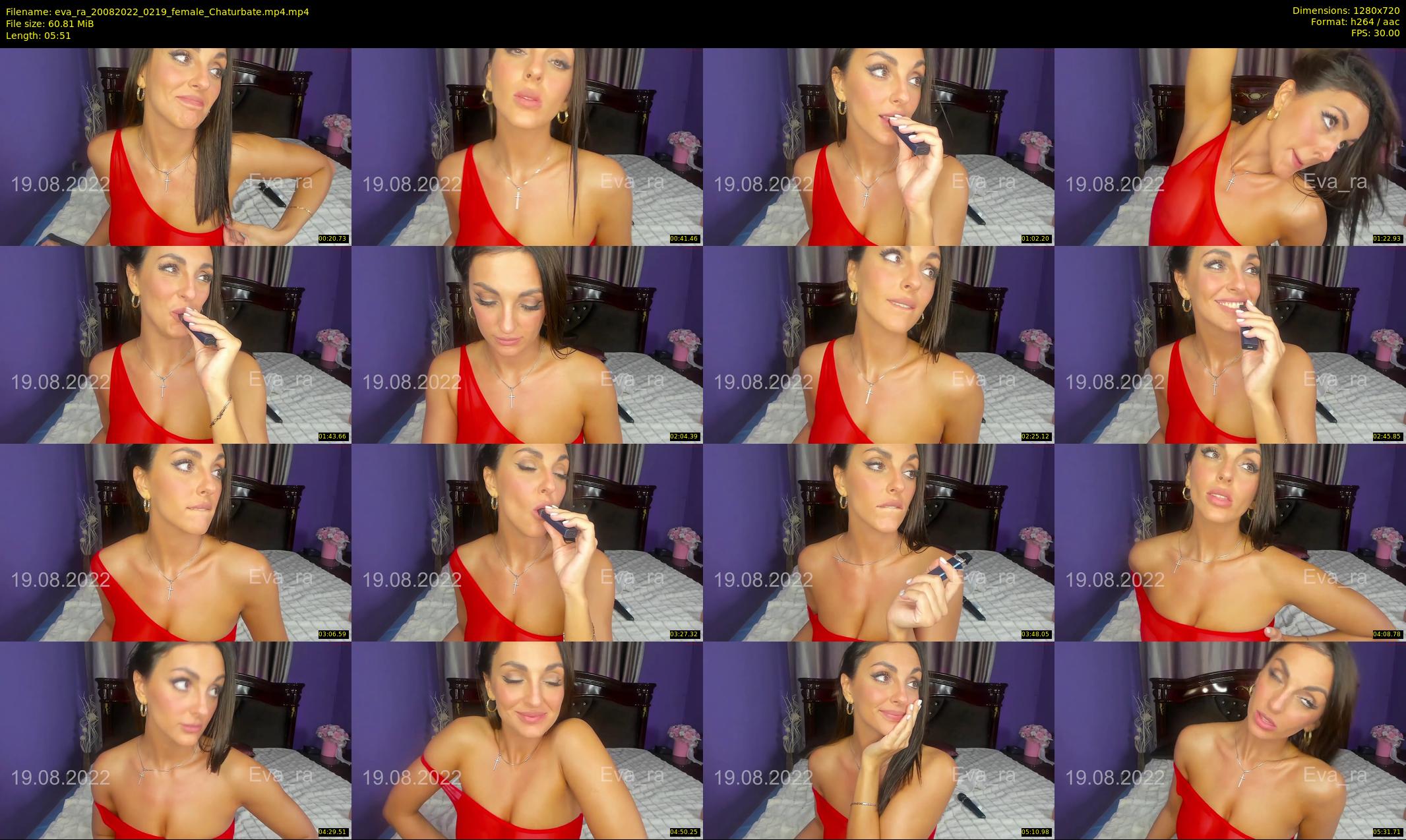 eva_ra — 6 minute Chaturbate female cam show recording, 720p, Aug 20, 2022