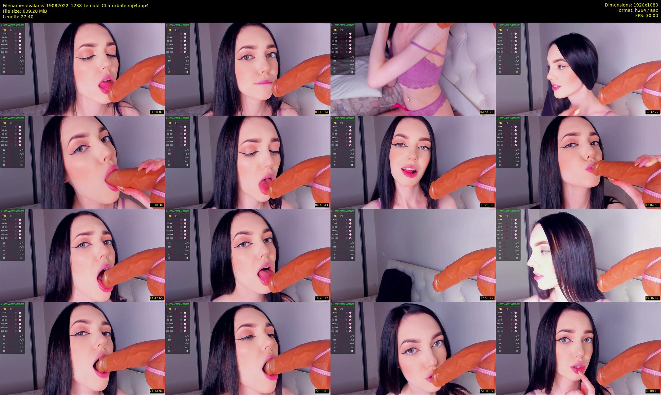 evalanis — 28 minute Chaturbate couple cam show recording, 1080p, Aug 19, 2022