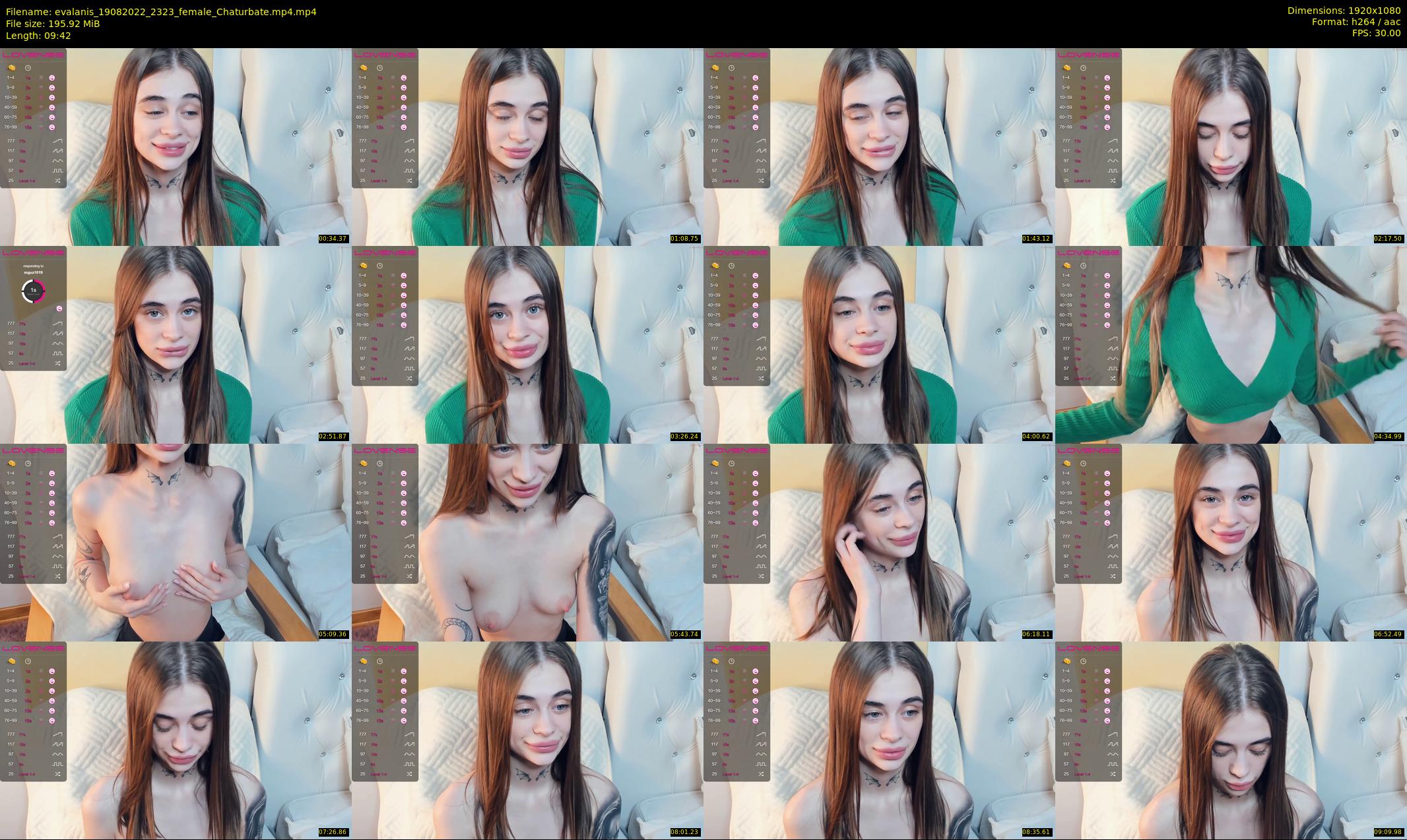evalanis — 10 minute Chaturbate couple cam show recording, 1080p, Aug 19, 2022
