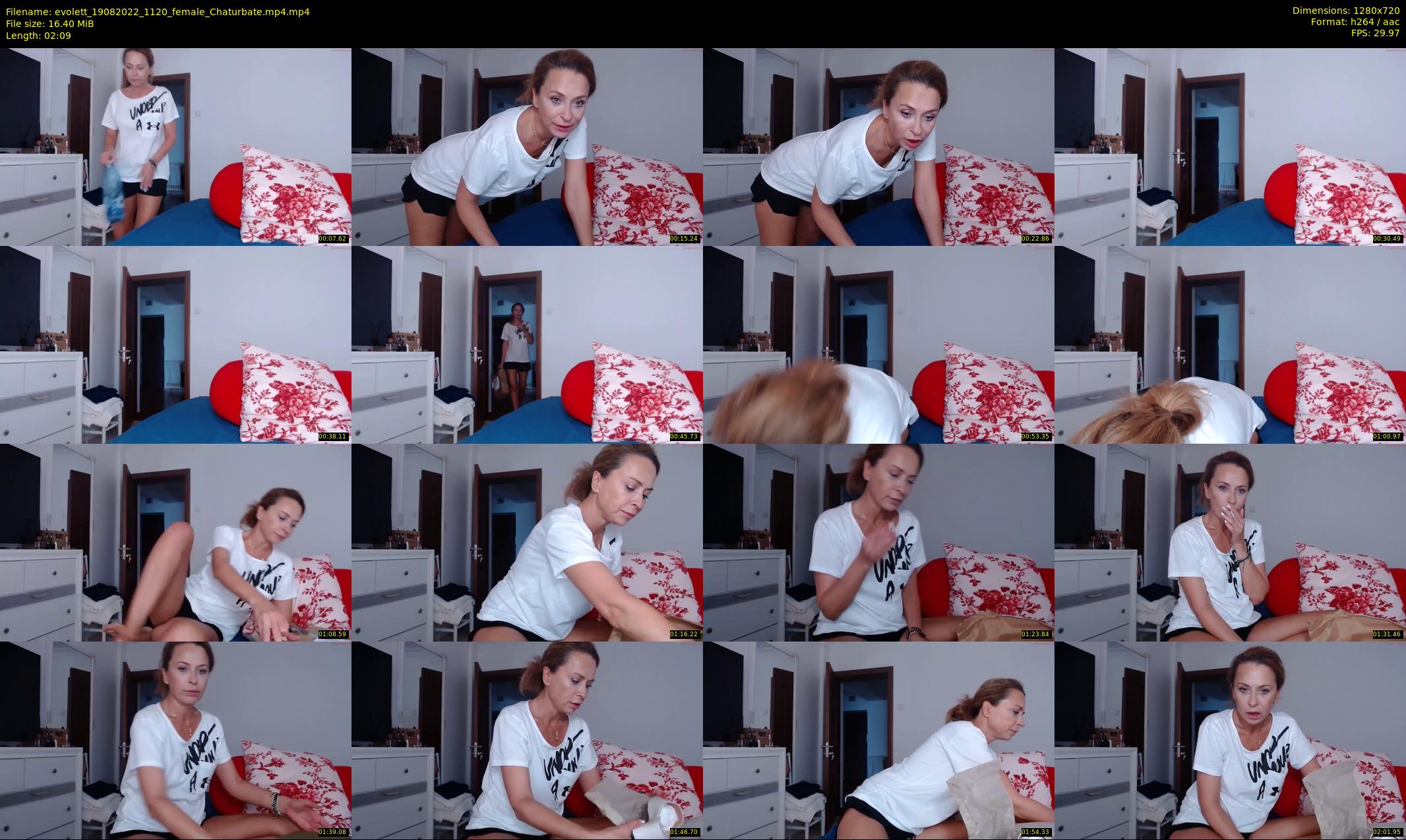 evolett — 3 minute Chaturbate female cam show recording, 720p, Aug 19, 2022