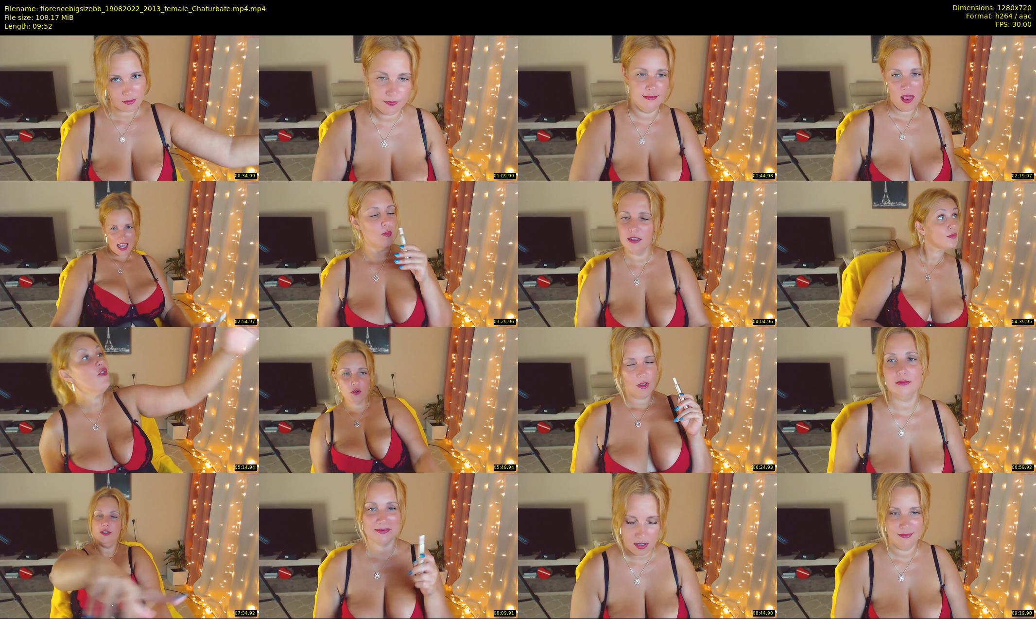 florencebigsizebb — 10 minute Chaturbate female cam show recording, 720p, Aug 19, 2022