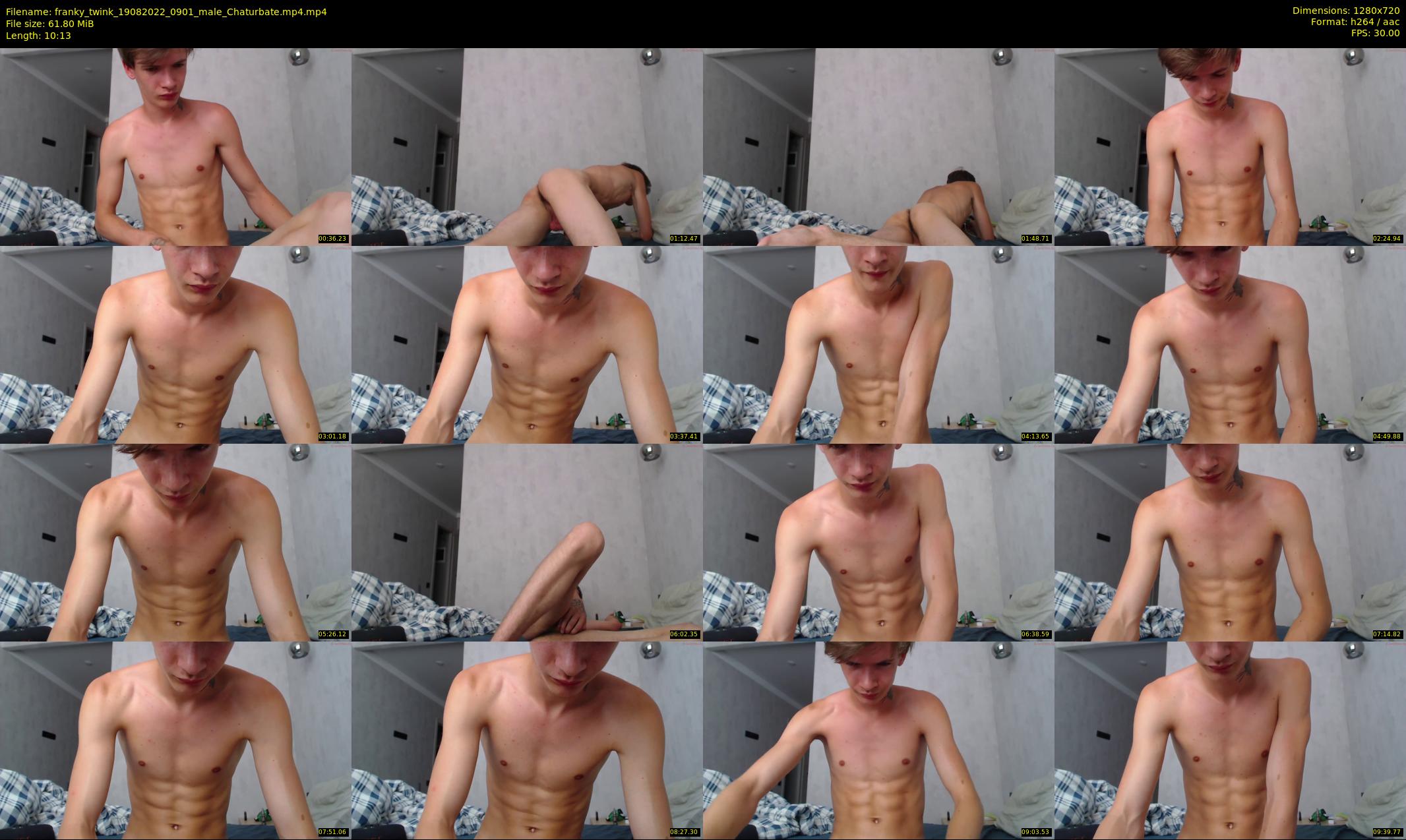 franky_twink — 11 minute Chaturbate male cam show recording, 720p, Aug 19, 2022