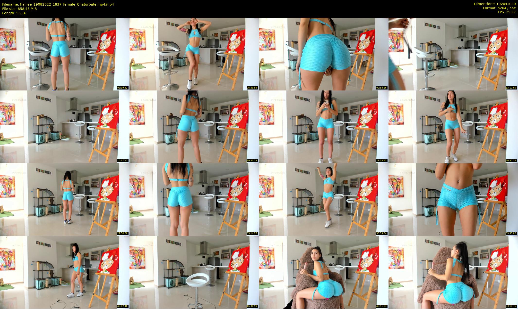 halliee — 57 minute Chaturbate couple cam show recording, 1080p, Aug 19, 2022