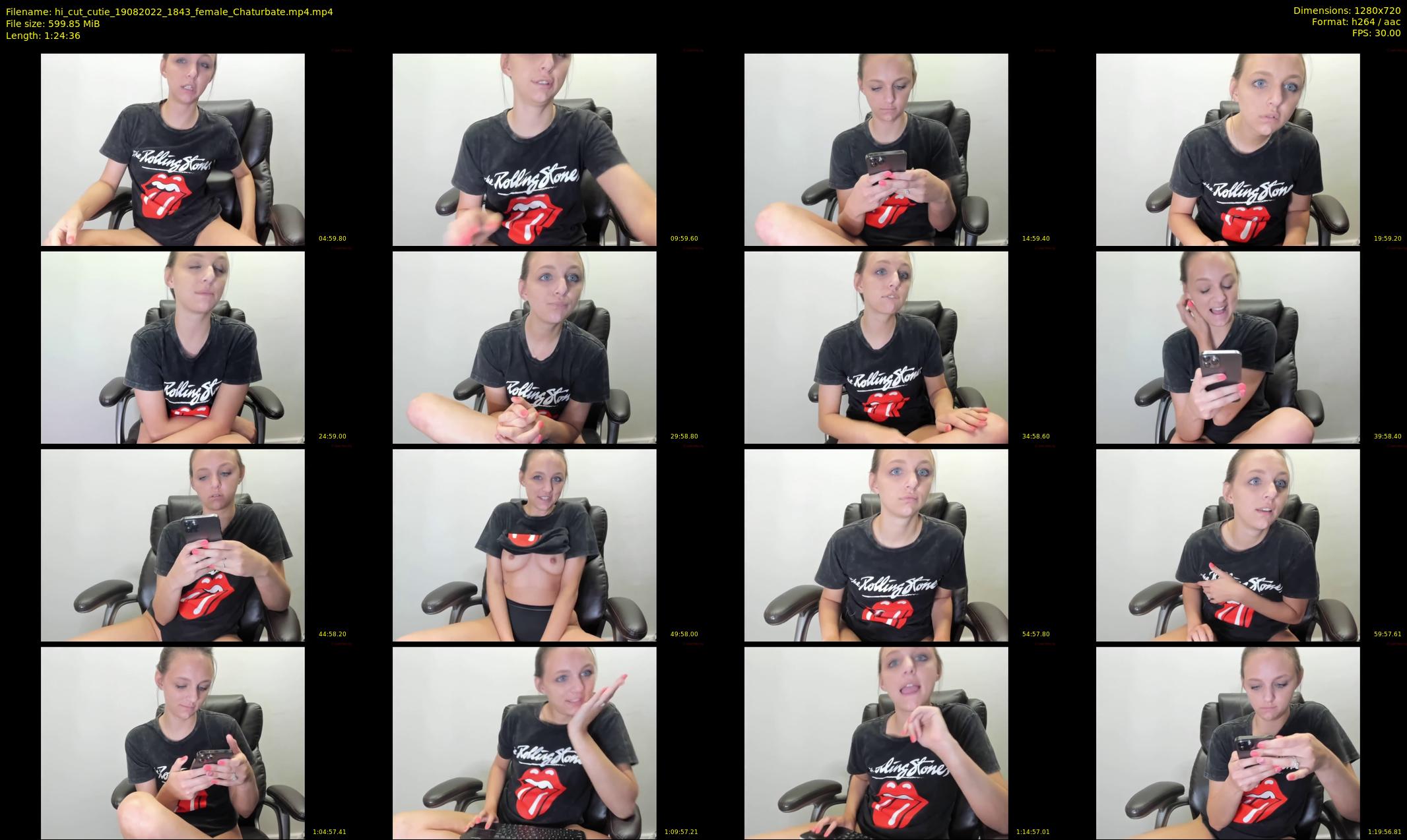 hi_cut_cutie — 85 minute Chaturbate female cam show recording, 720p, Aug 19, 2022