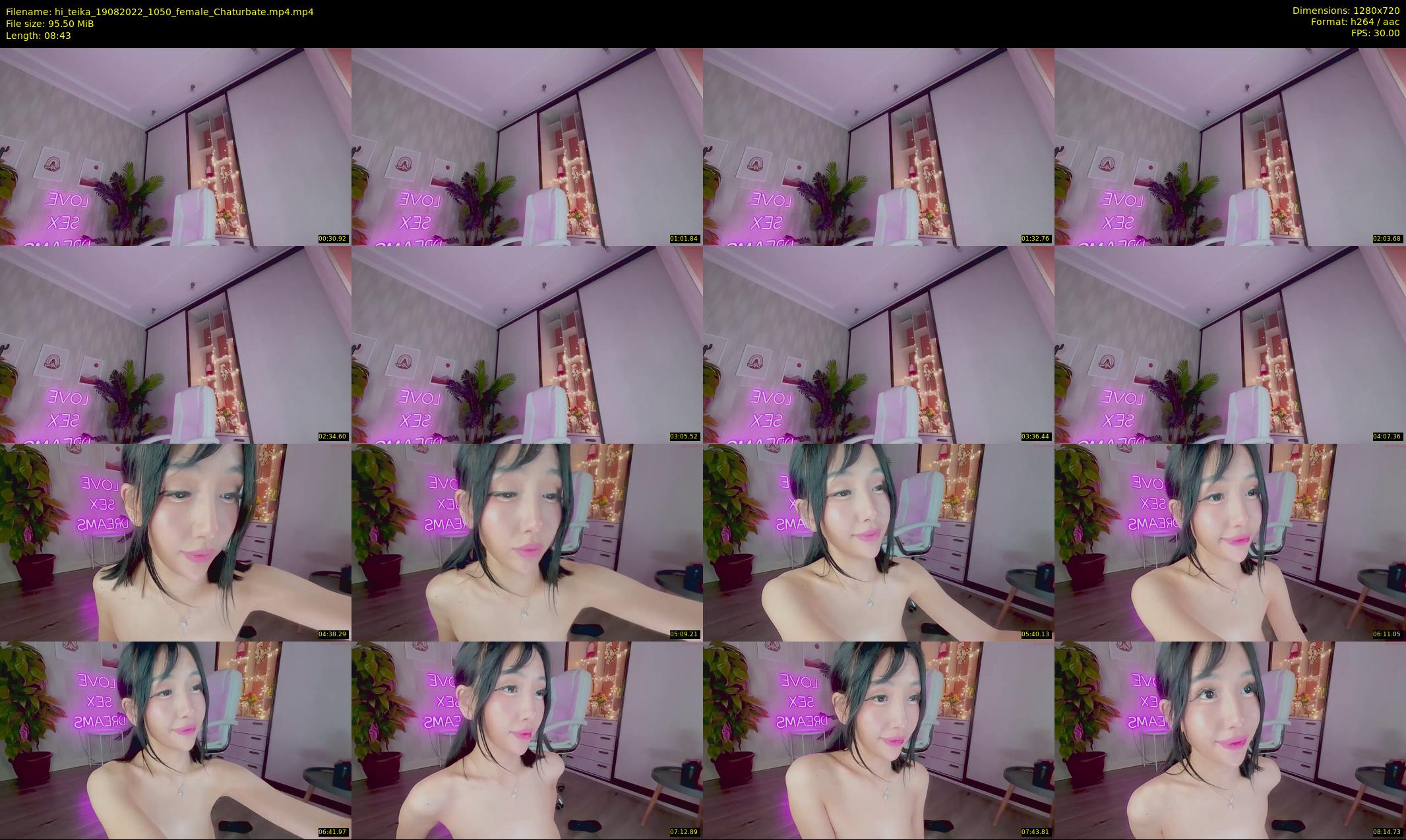 hi_teika — 9 minute Chaturbate female cam show recording, 720p, Aug 19, 2022