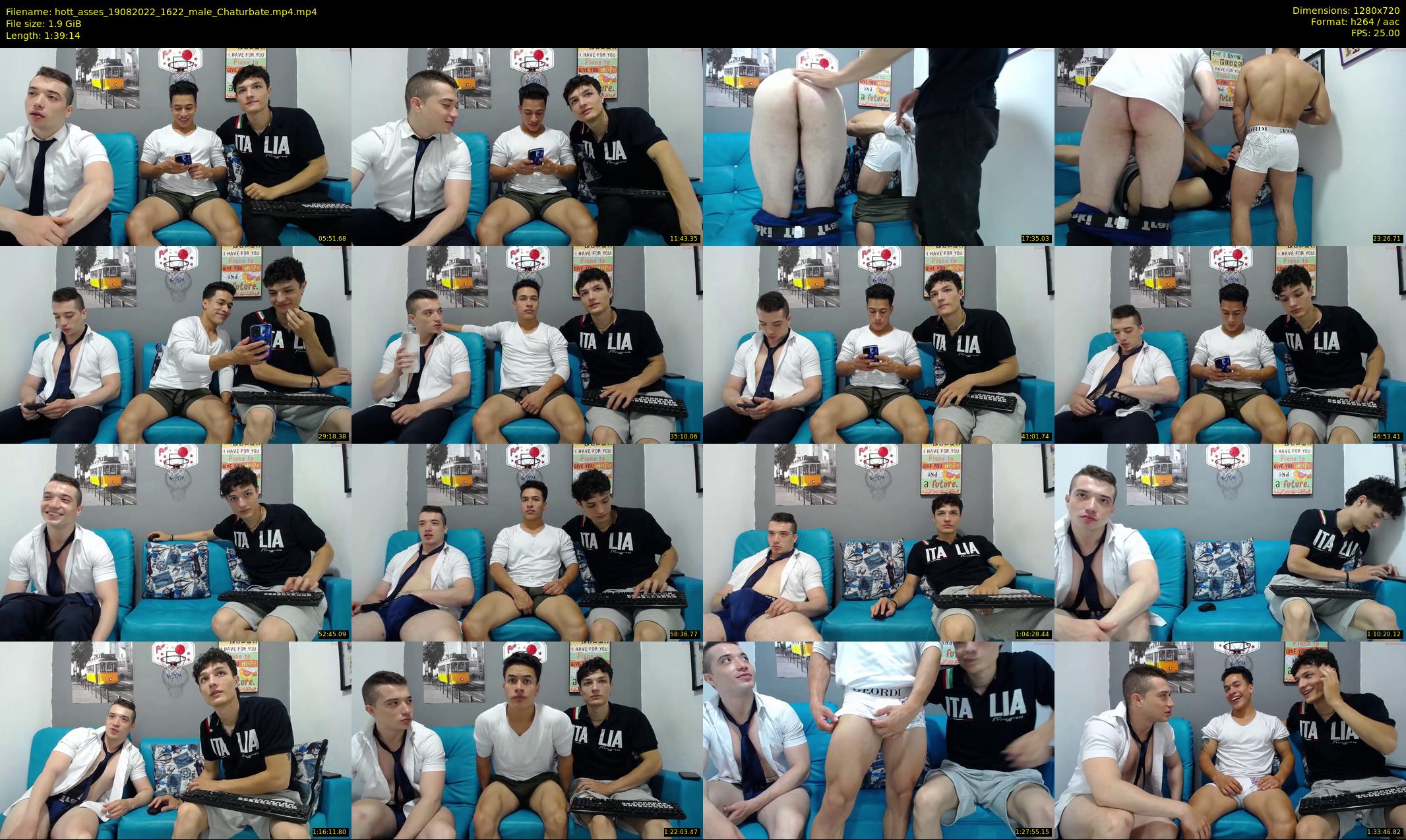 hott_asses — 100 minute Chaturbate male cam show recording, 720p, Aug 19, 2022