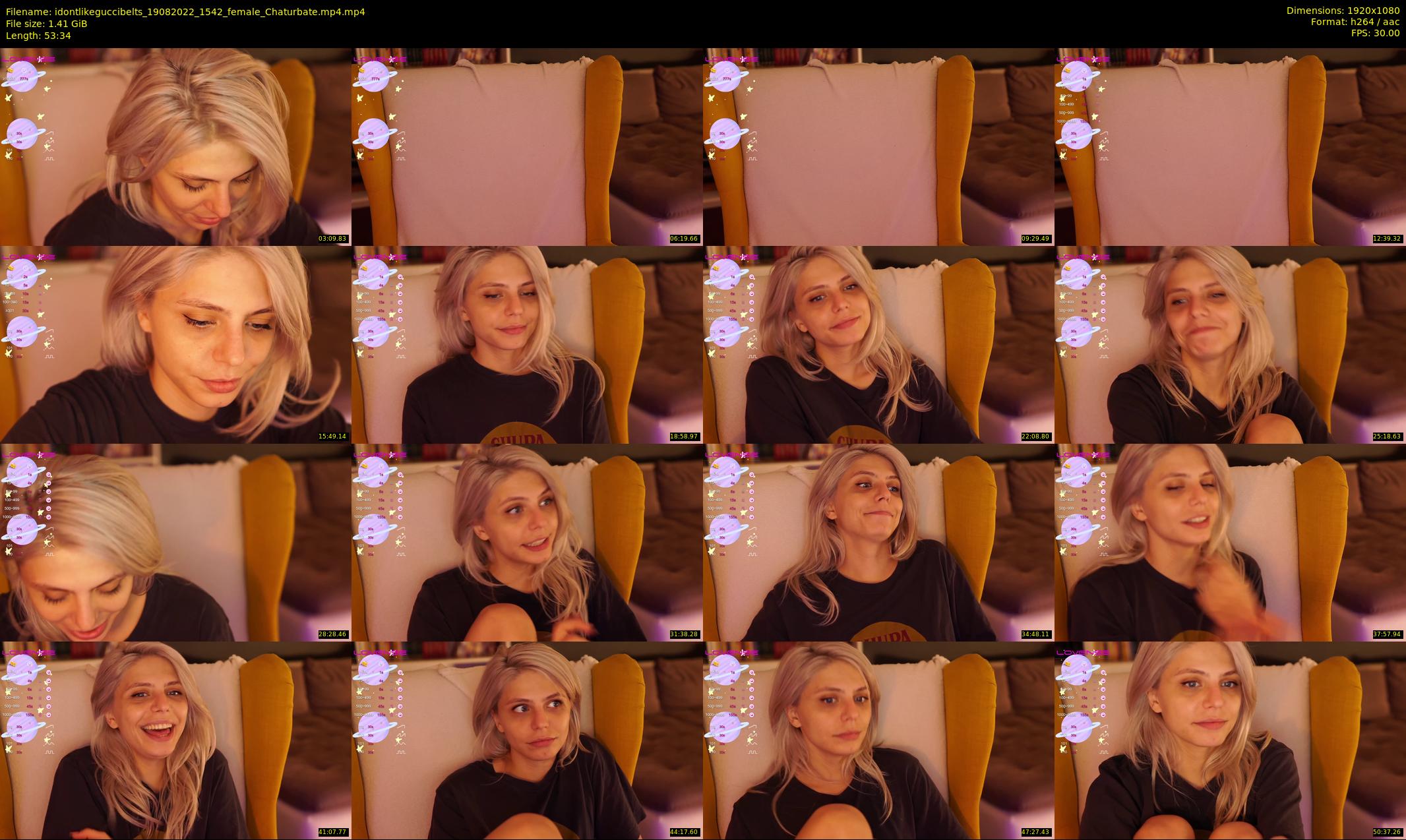 idontlikeguccibelts — 54 minute Chaturbate female cam show recording, 1080p, Aug 19, 2022