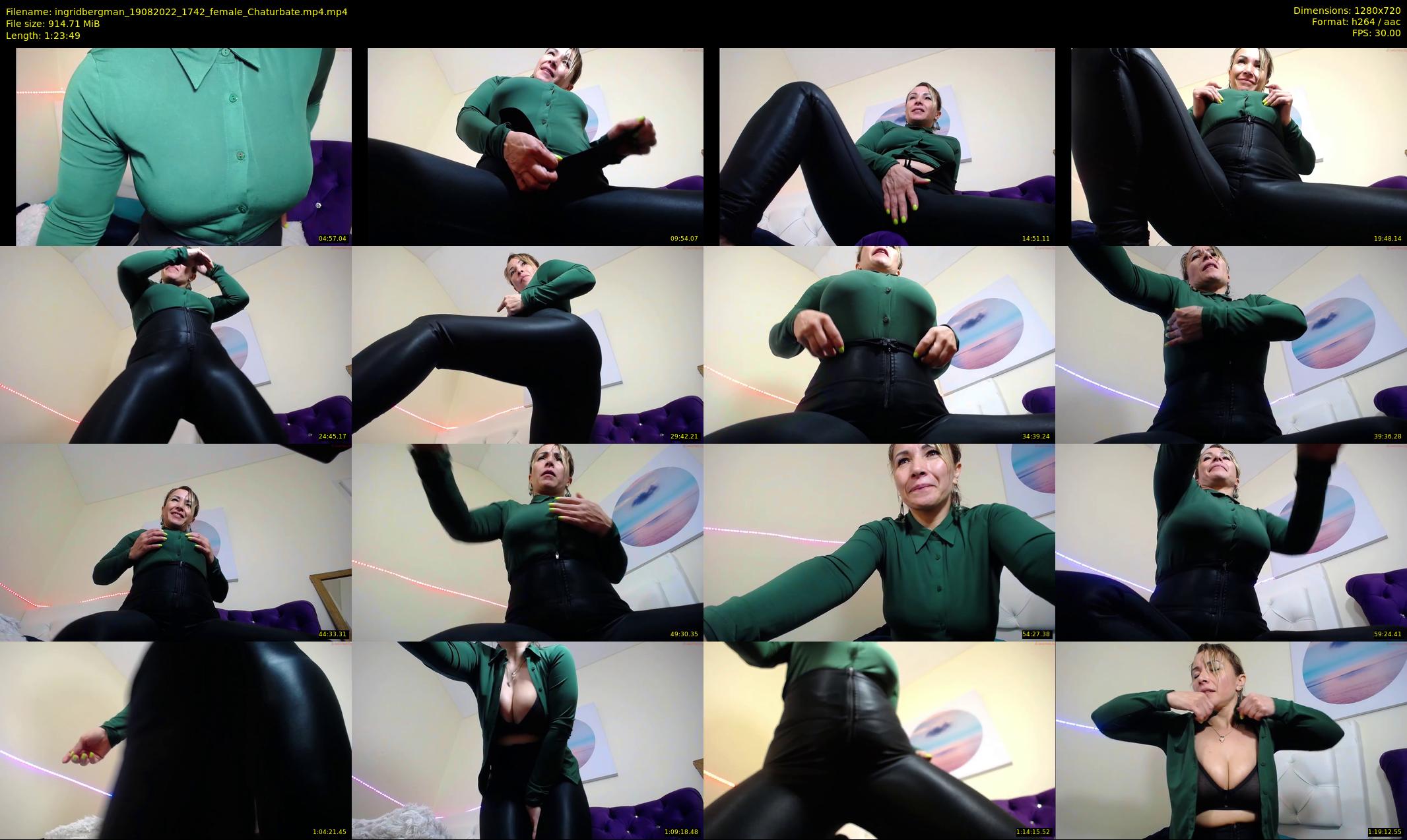 ingridbergman — 84 minute Chaturbate female cam show recording, 720p, Aug 19, 2022