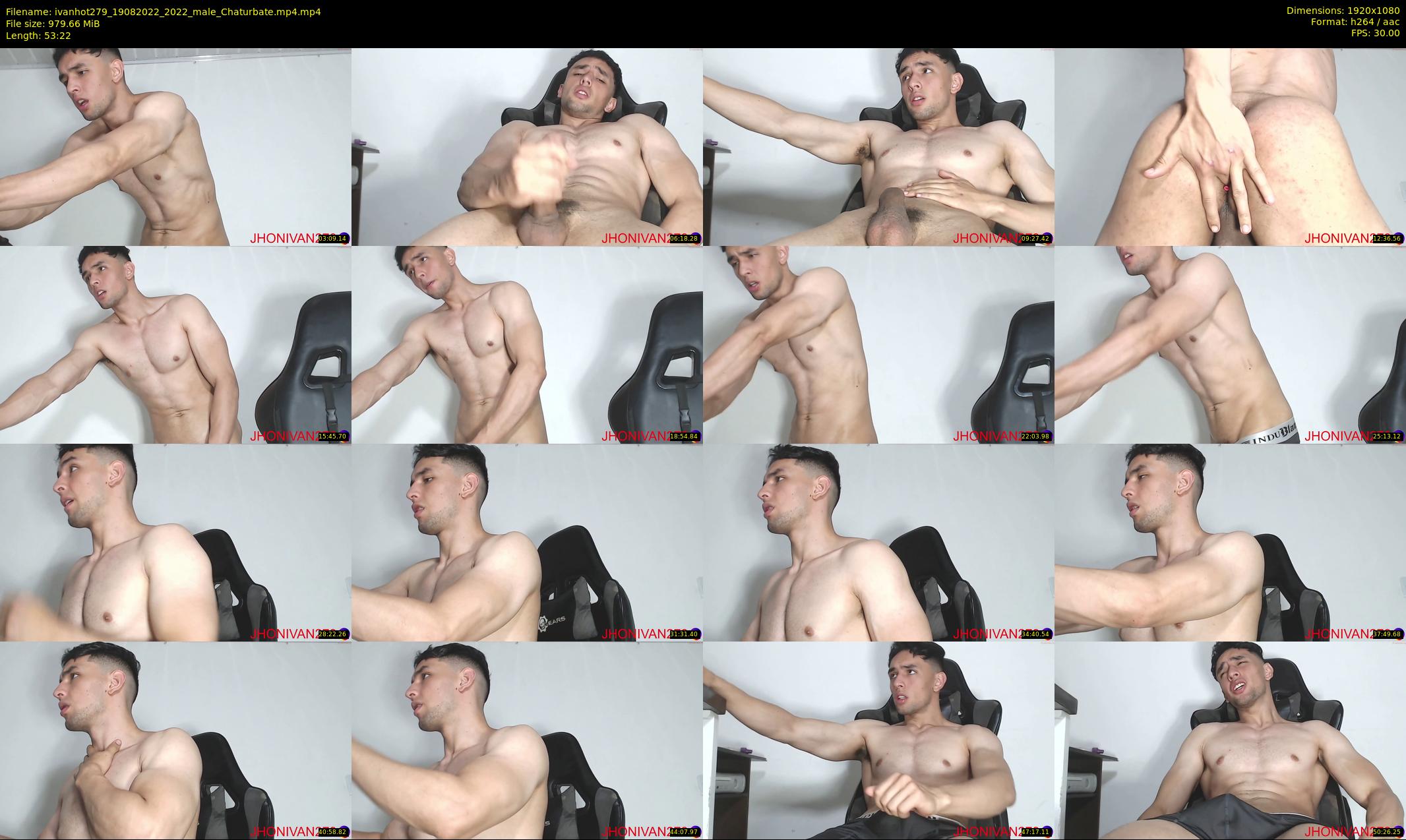 ivanhot279 — 54 minute Chaturbate male cam show recording, 1080p, Aug 19, 2022