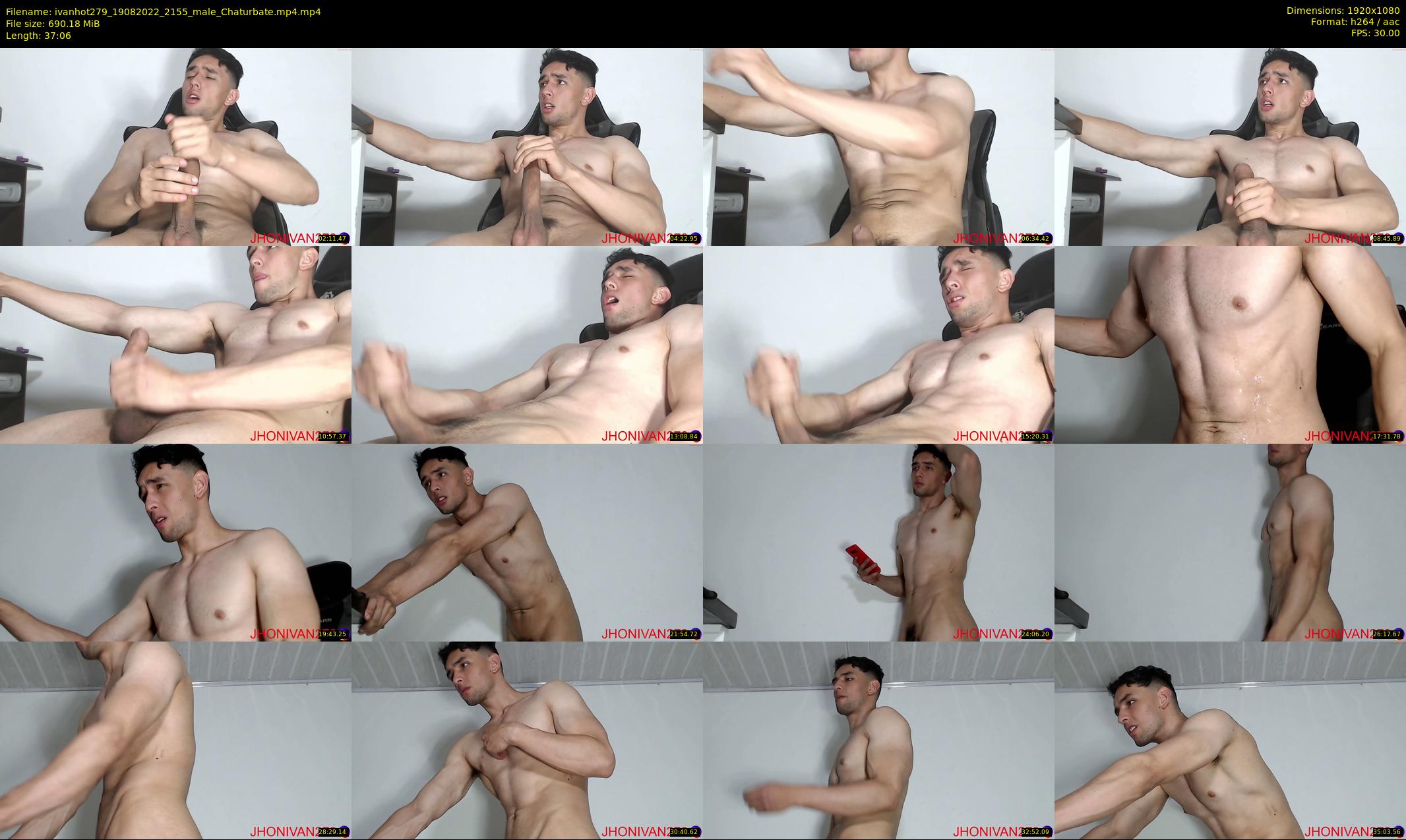 ivanhot279 — 38 minute Chaturbate male cam show recording, 1080p, Aug 19, 2022