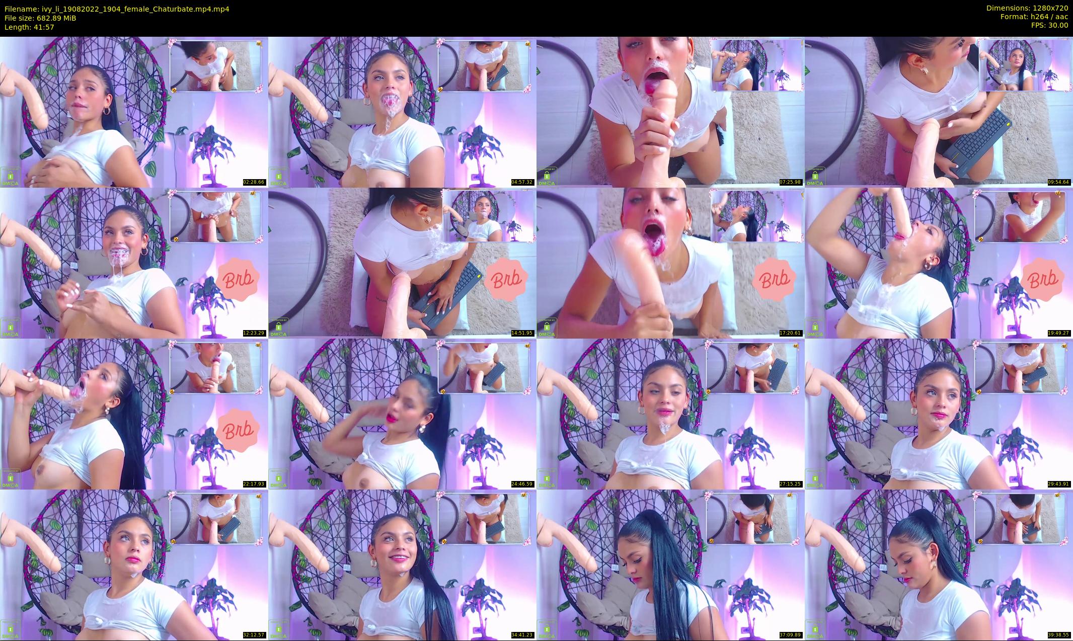 ivy_li — 42 minute Chaturbate female cam show recording, 720p, Aug 19, 2022