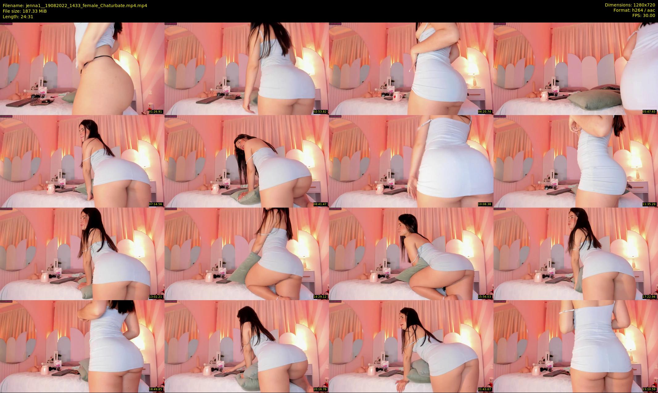 jenna1_ — 25 minute Chaturbate female cam show recording, 720p, Aug 19, 2022