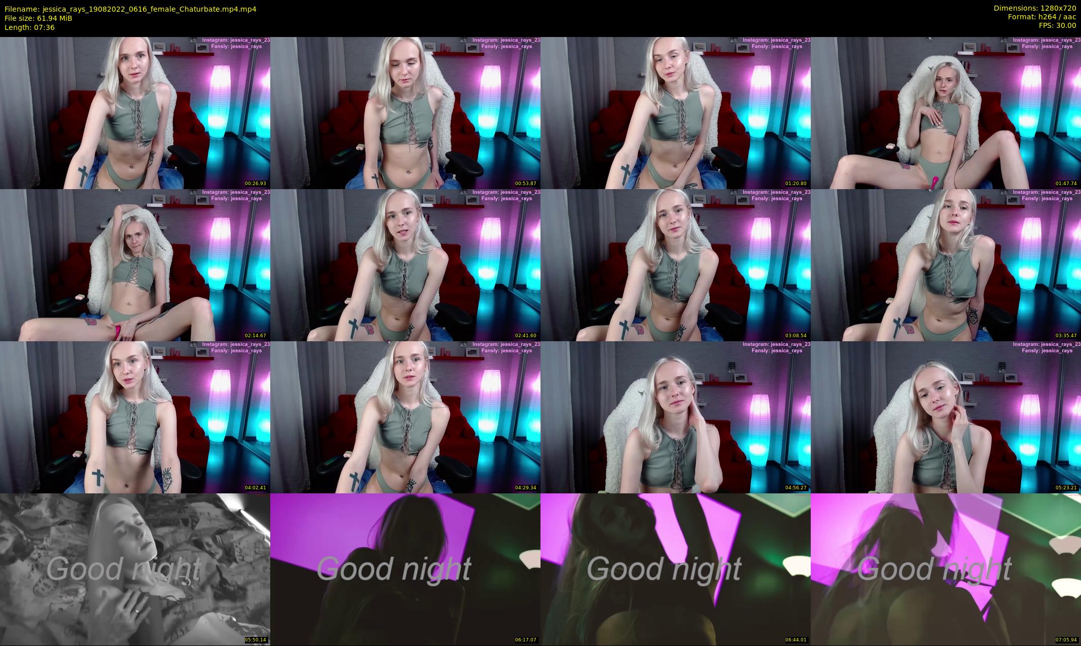 jessica_rays — 8 minute Chaturbate couple cam show recording, 720p, Aug 19, 2022