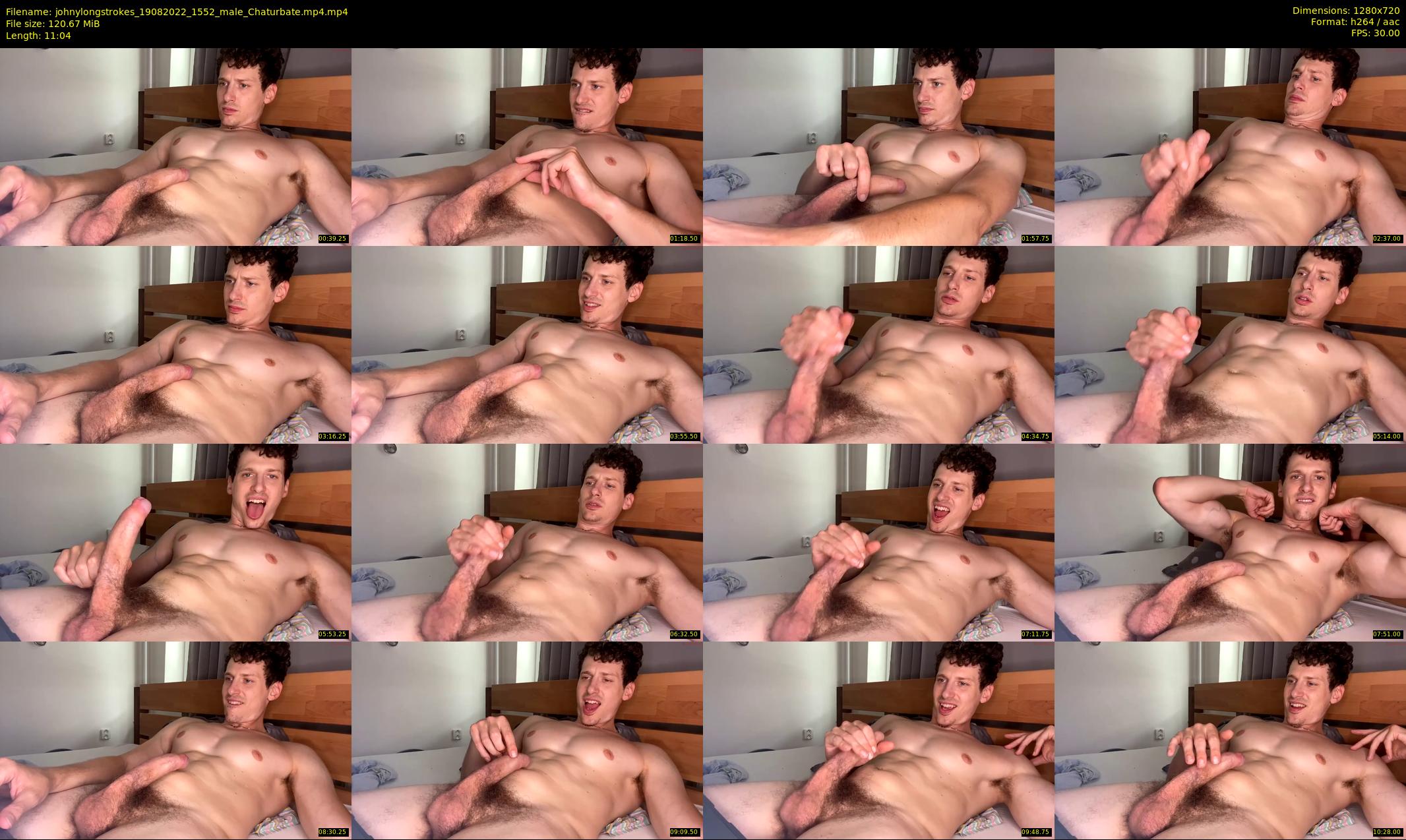 johnylongstrokes — 12 minute Chaturbate male cam show recording, 720p, Aug 19, 2022