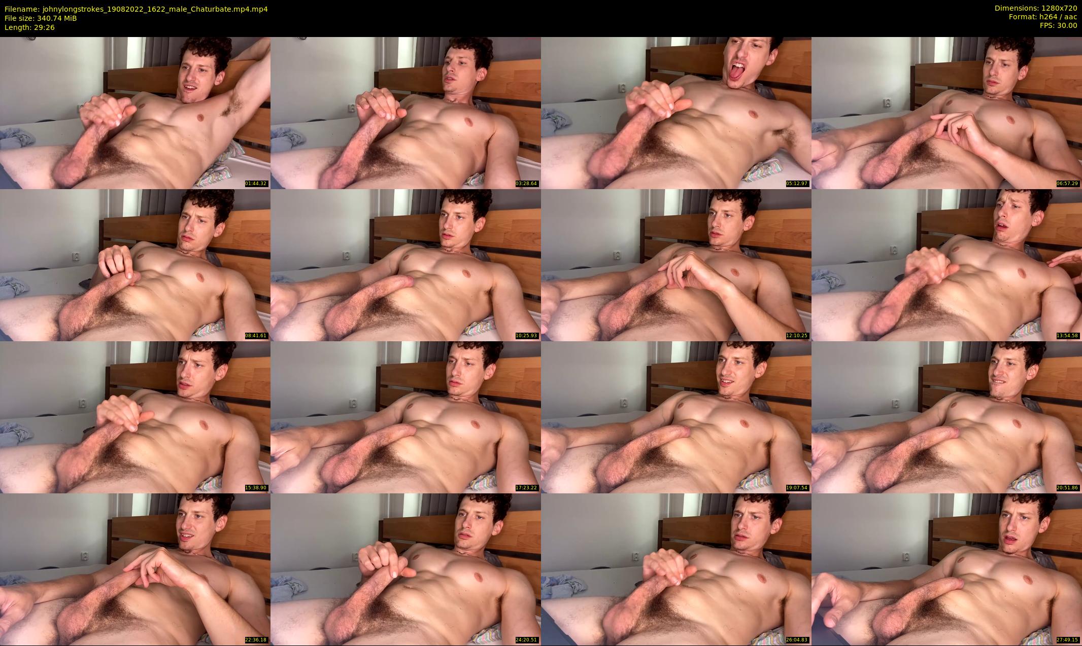 johnylongstrokes — 30 minute Chaturbate male cam show recording, 720p, Aug 19, 2022