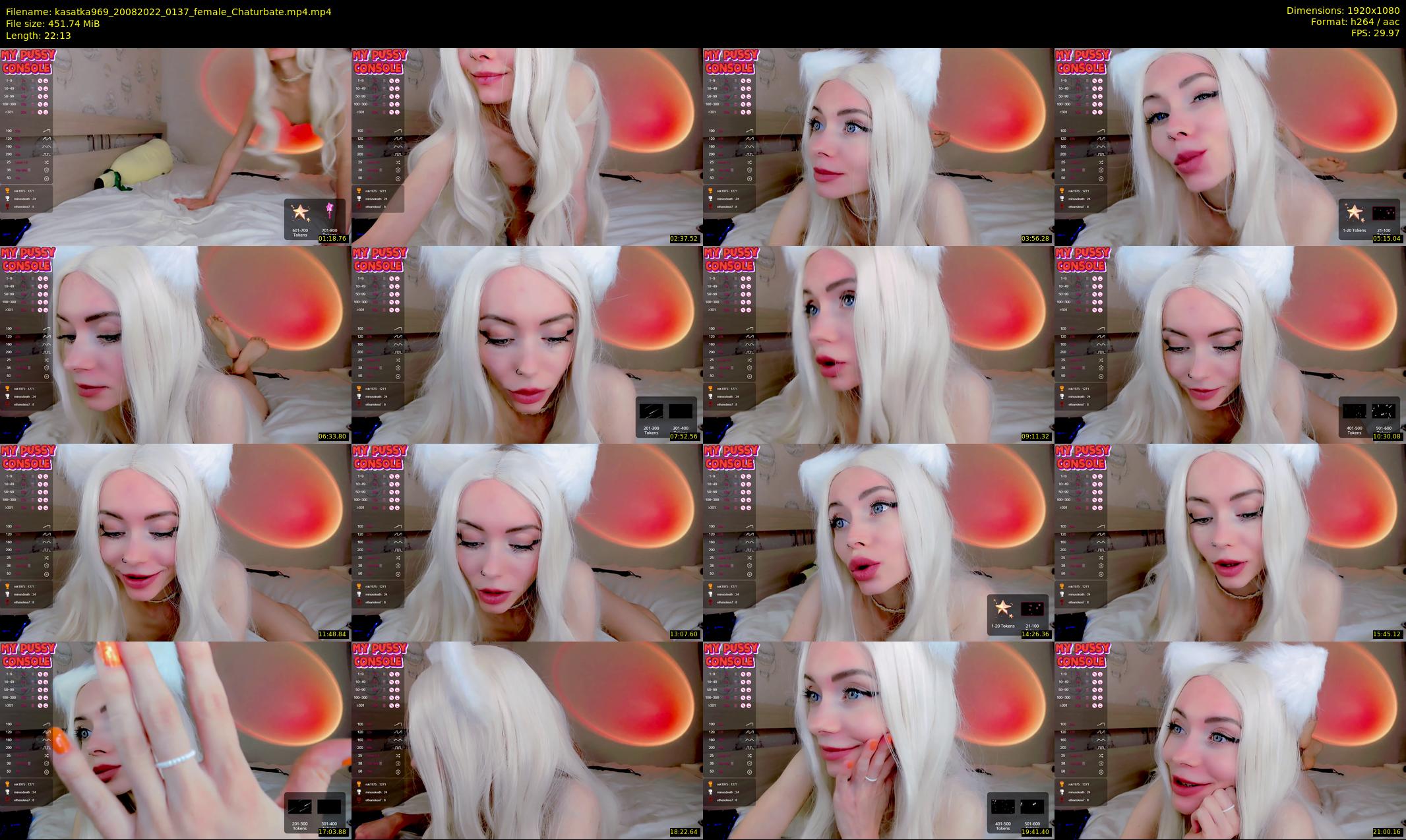 kasatka969 — 23 minute Chaturbate female cam show recording, 1080p, Aug 20, 2022
