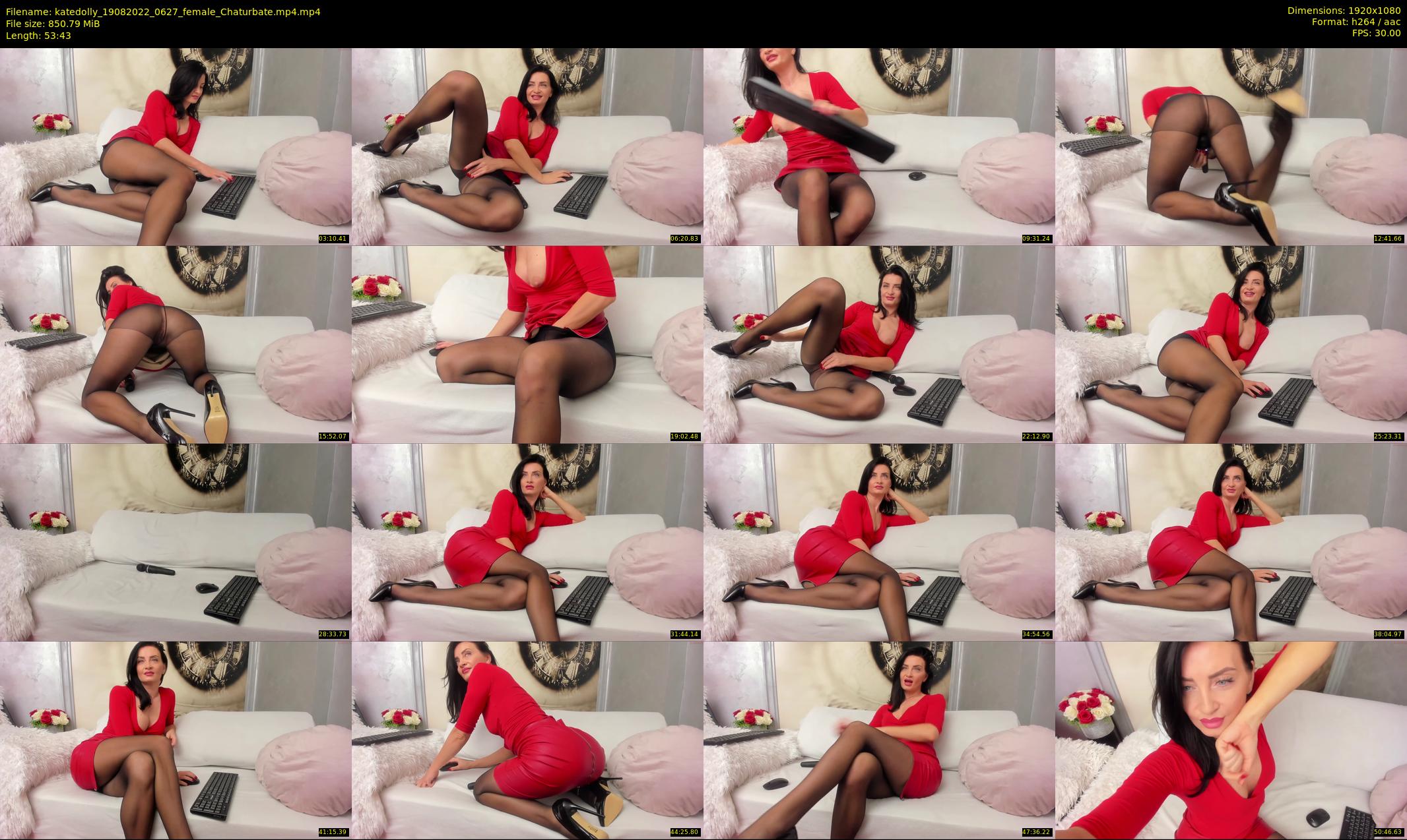 katedolly — 54 minute Chaturbate female cam show recording, 1080p, Aug 19, 2022