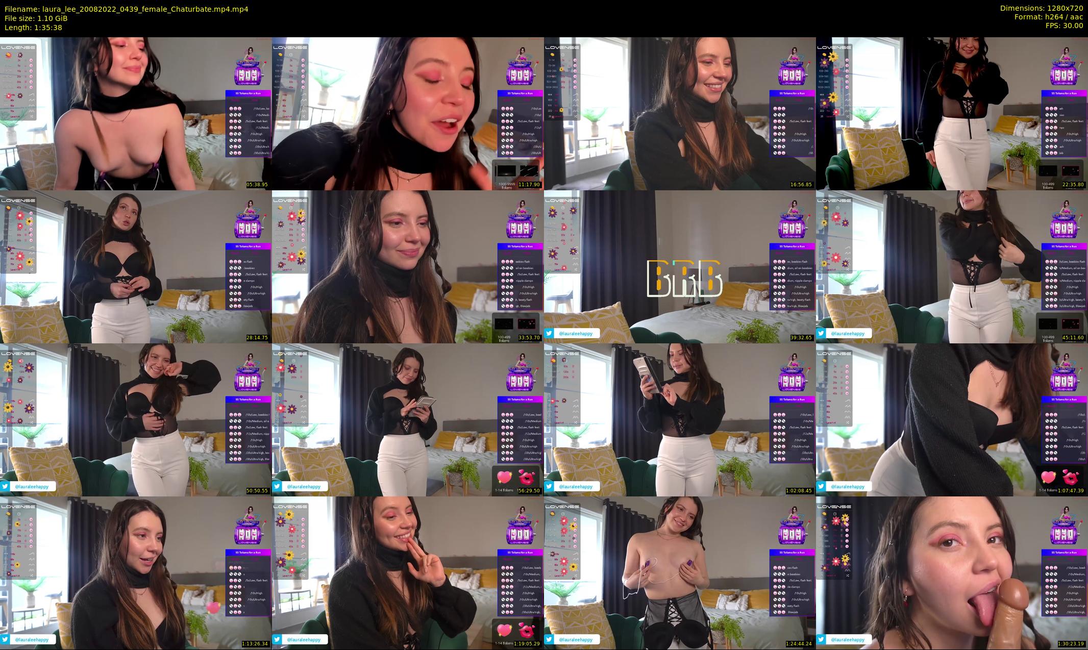laura_lee — 96 minute Chaturbate female cam show recording, 720p, Aug 20, 2022