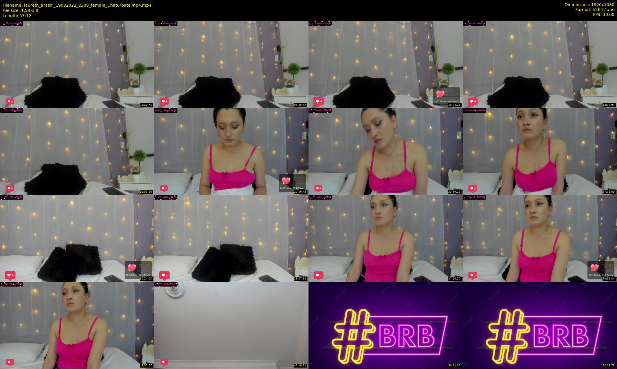 laureth_arashi — 58 minute Chaturbate female cam show recording, 1080p, Aug 19, 2022