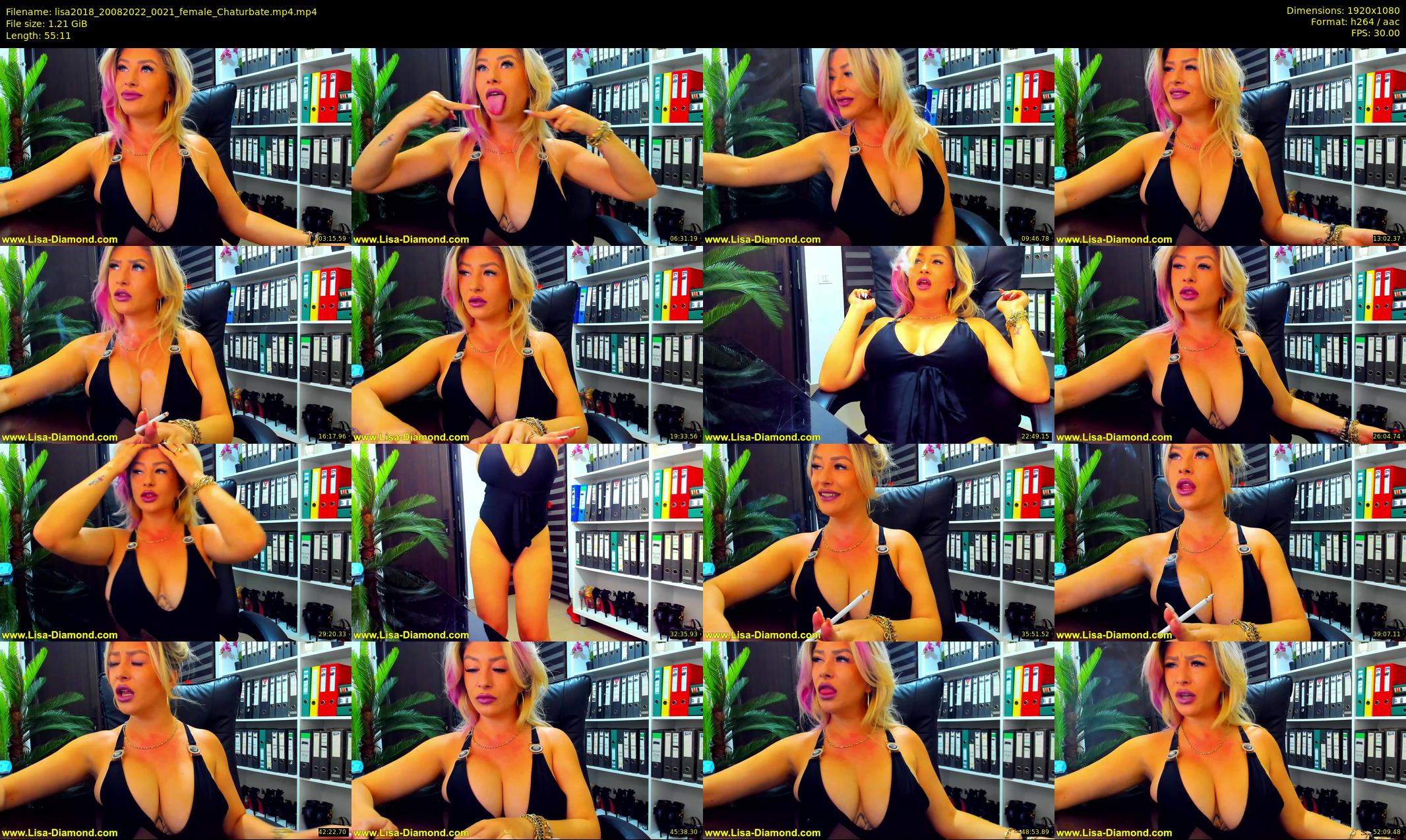 lisa2018 — 56 minute Chaturbate female cam show recording, 1080p, Aug 20, 2022