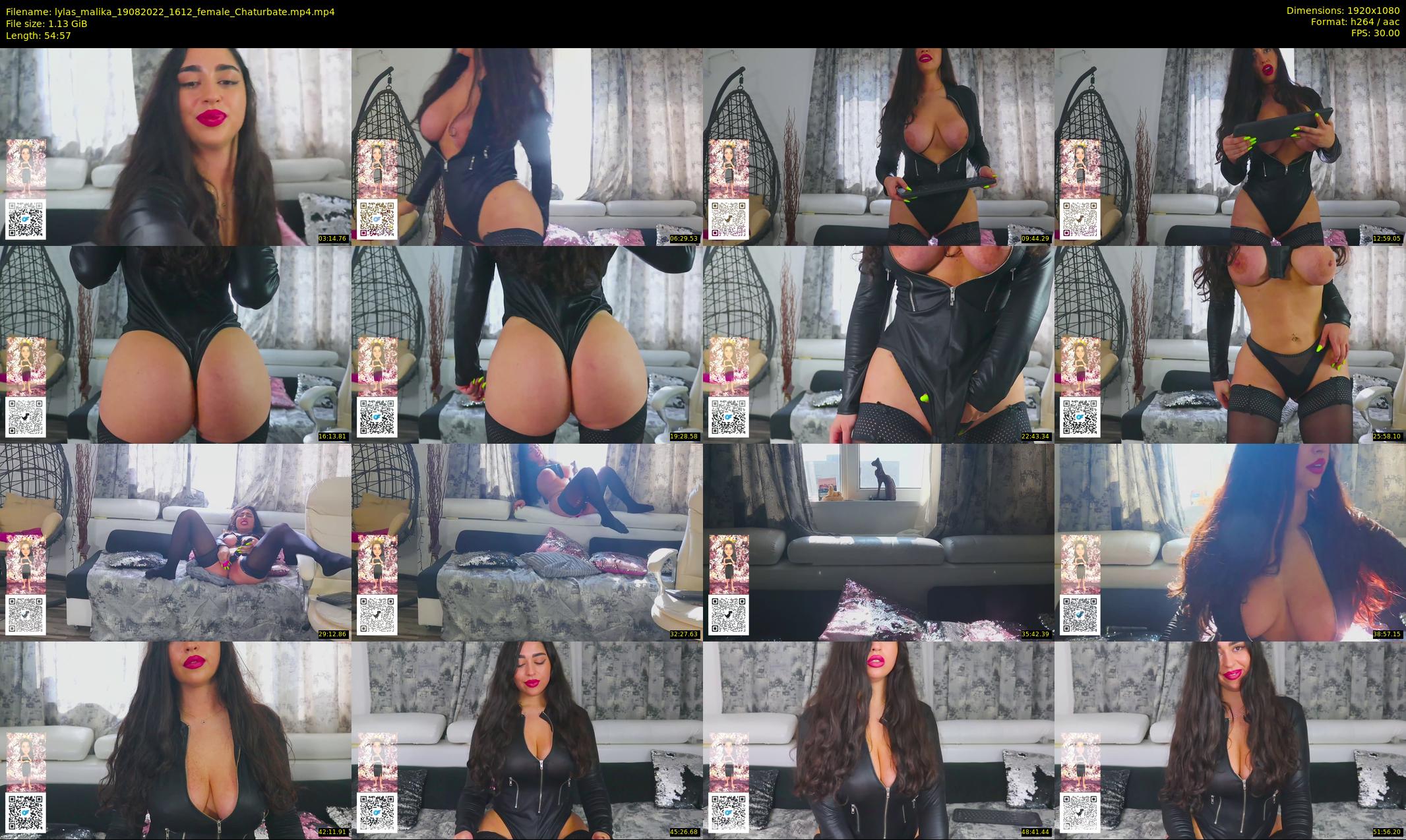 lylas_malika — 55 minute Chaturbate female cam show recording, 1080p, Aug 19, 2022