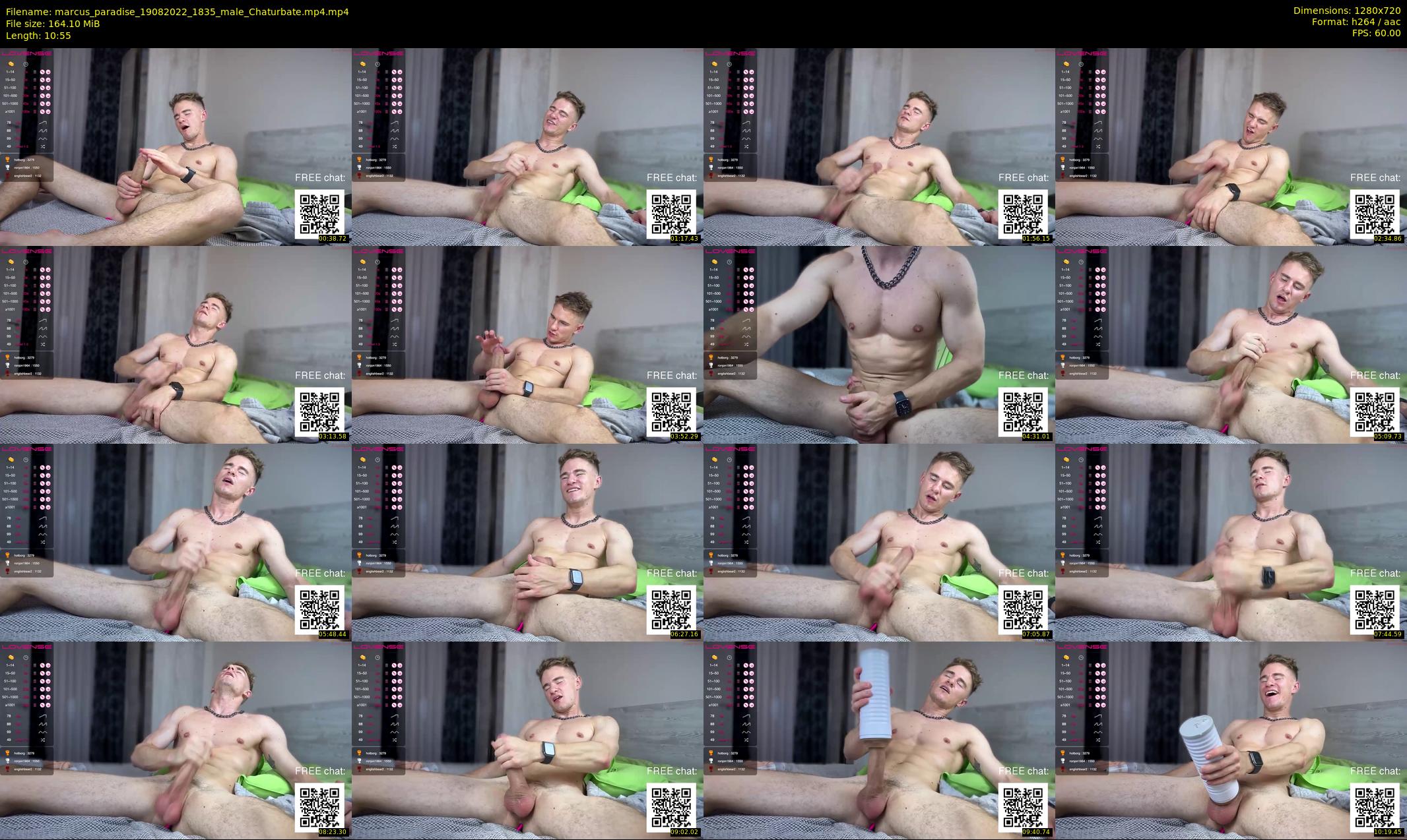 marcus_paradise — 11 minute Chaturbate male cam show recording, 720p, Aug 19, 2022