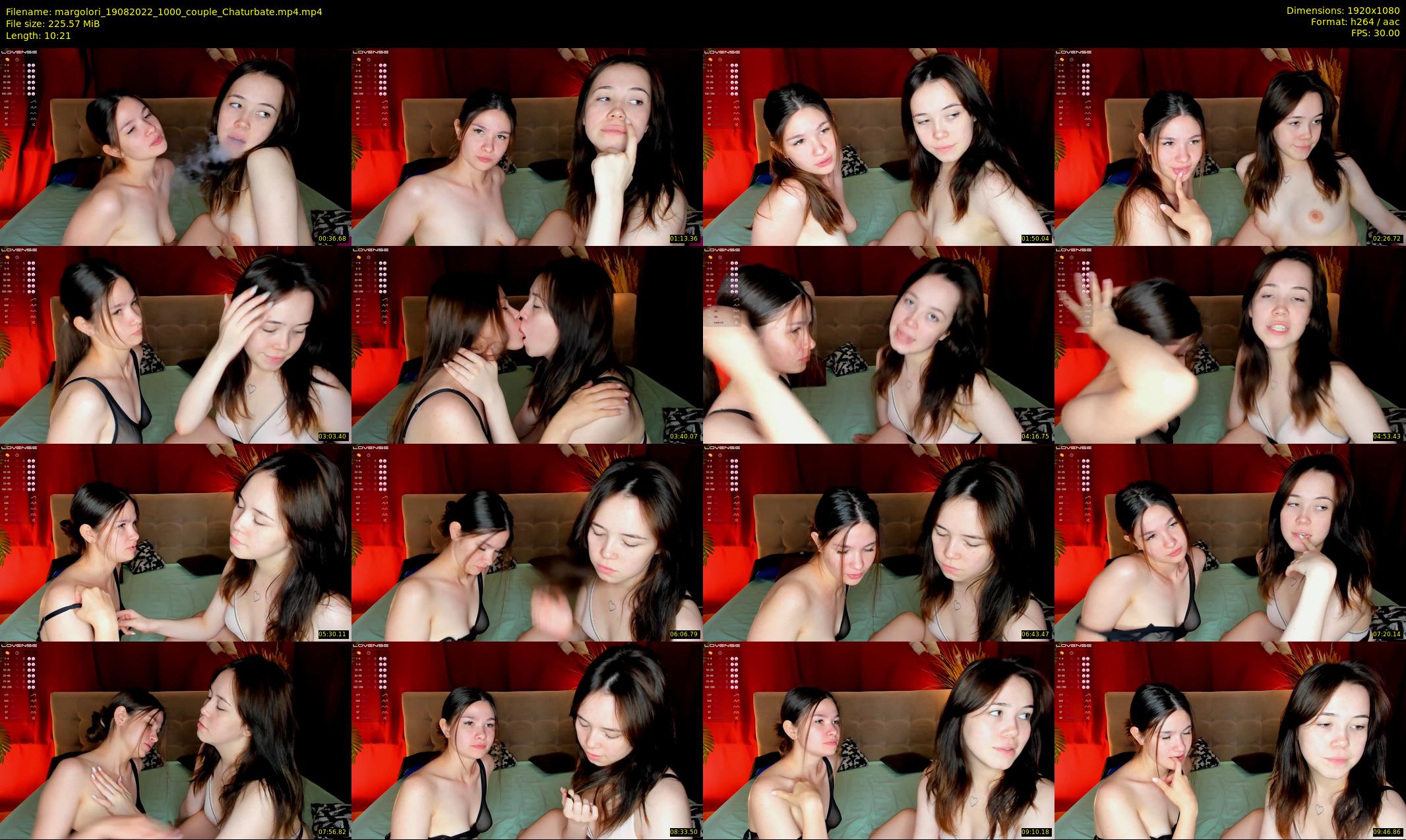margolori — 11 minute Chaturbate couple cam show recording, 1080p, Aug 19, 2022