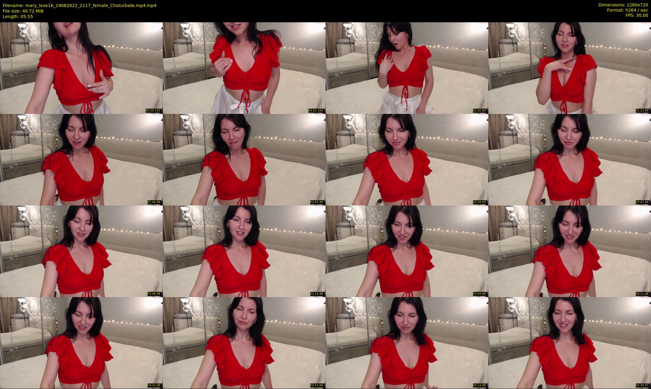 mary_love16 — 6 minute Chaturbate female cam show recording, 720p, Aug 19, 2022
