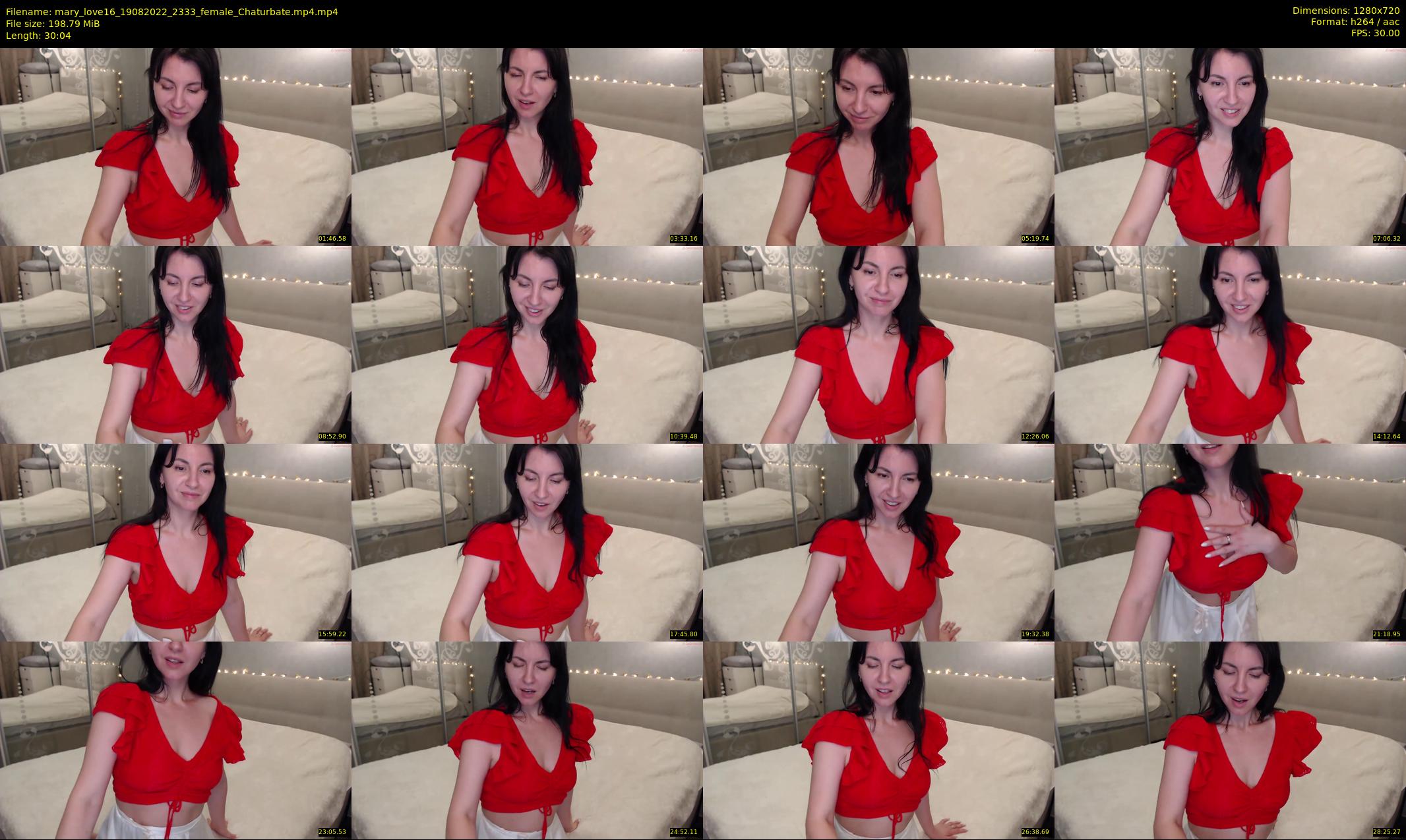 mary_love16 — 31 minute Chaturbate female cam show recording, 720p, Aug 19, 2022