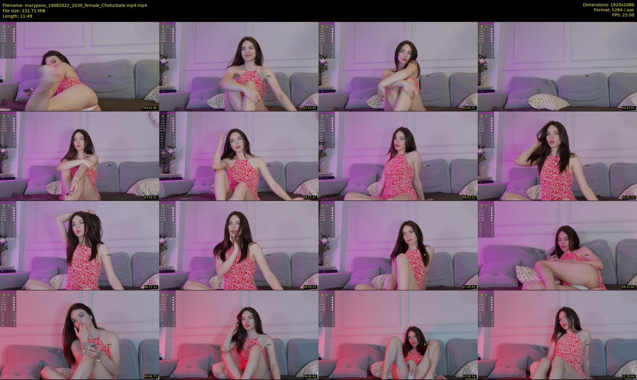 marypsiss — 12 minute Chaturbate female cam show recording, 1080p, Aug 19, 2022