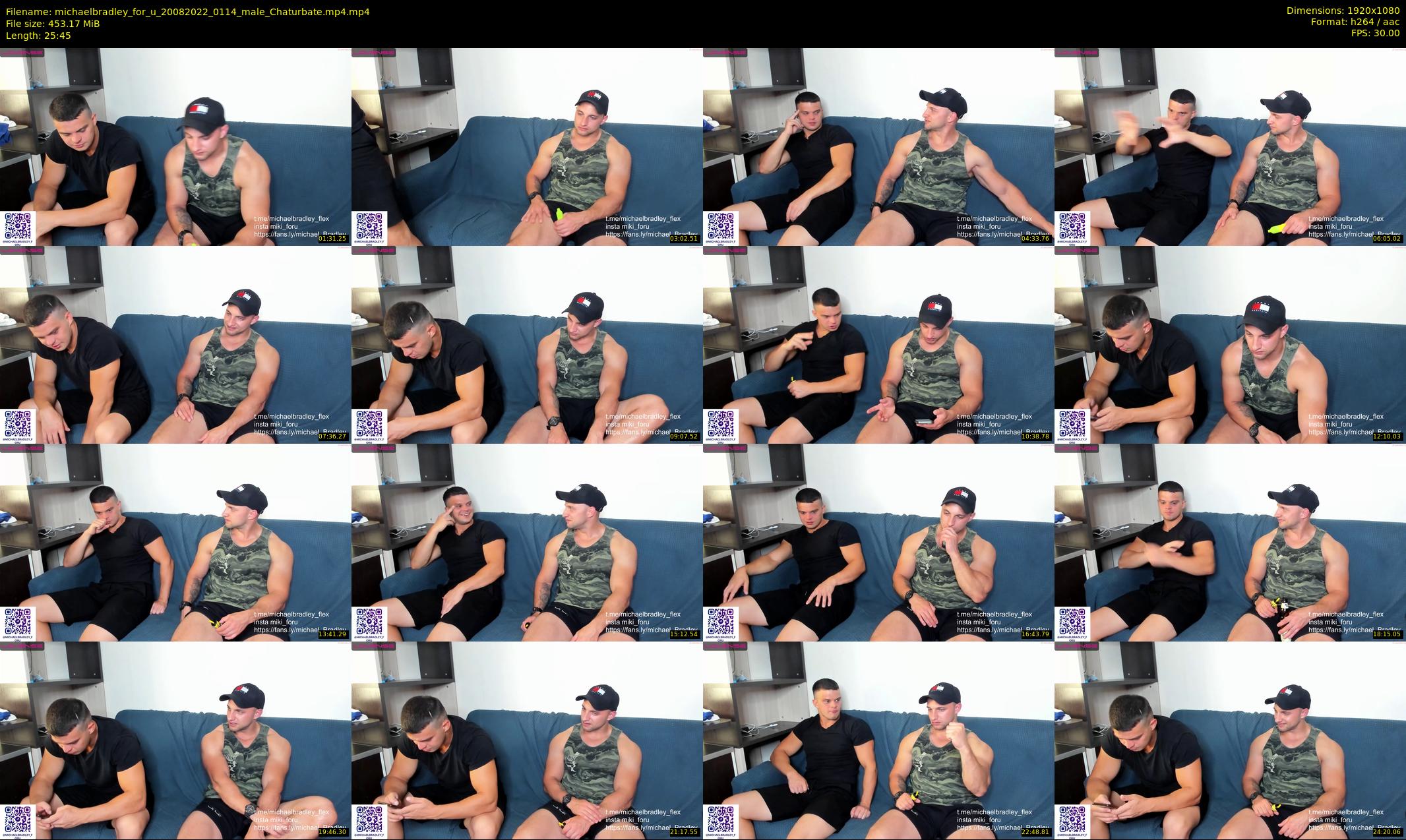 michaelbradley_for_u — 26 minute Chaturbate male cam show recording, 1080p, Aug 20, 2022