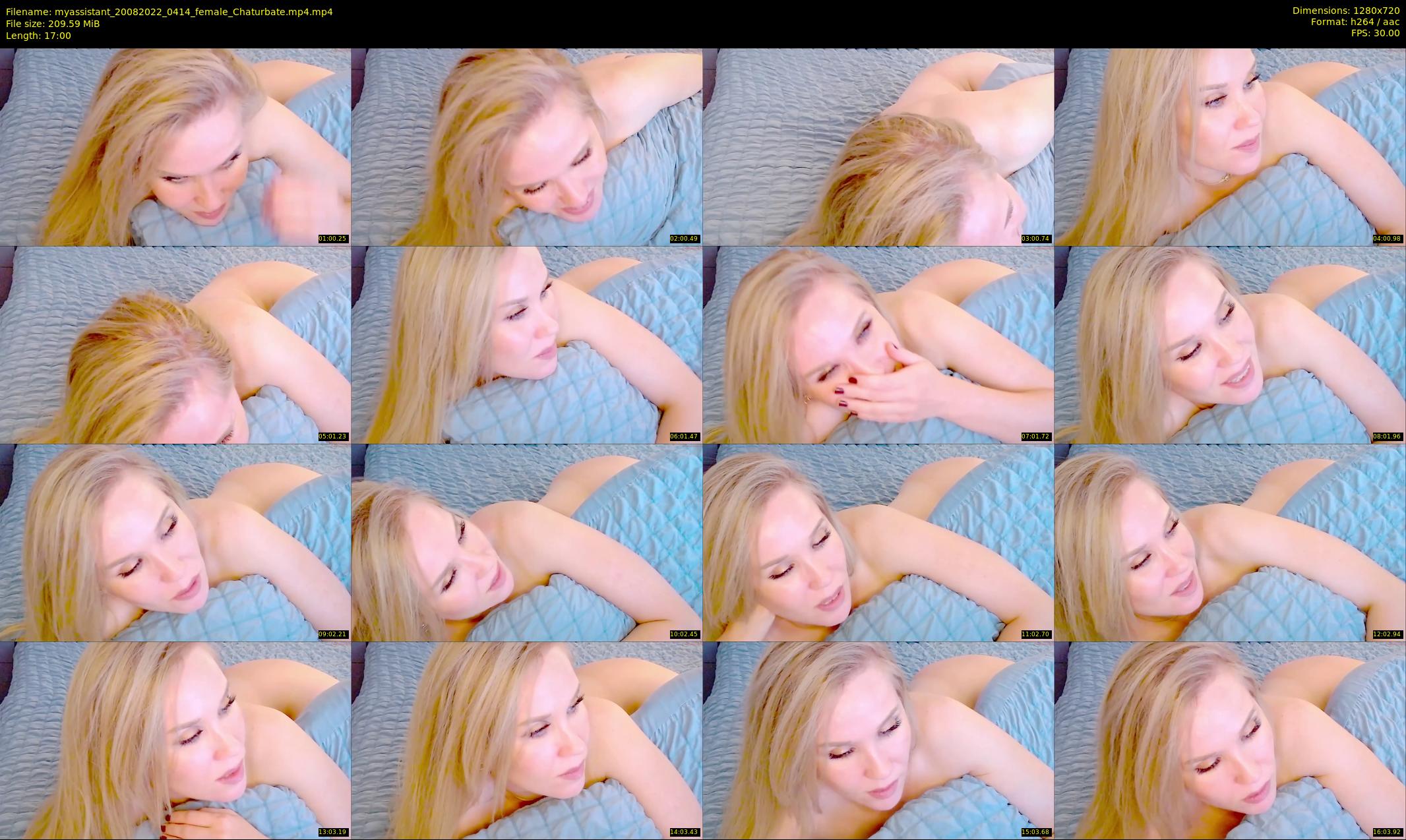 myassistant — 17 minute Chaturbate female cam show recording, 720p, Aug 20, 2022
