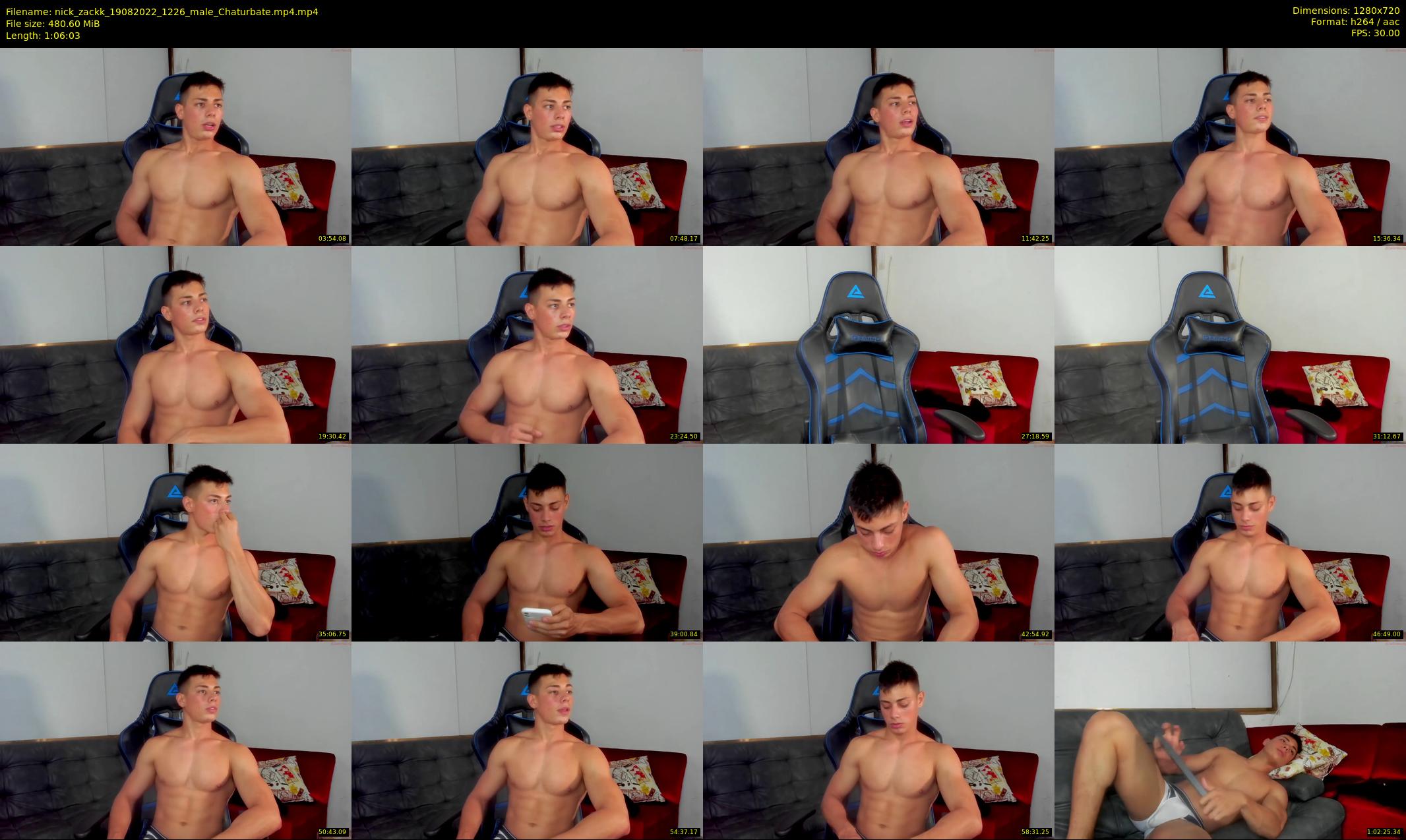 nick_zackk — 67 minute Chaturbate male cam show recording, 720p, Aug 19, 2022