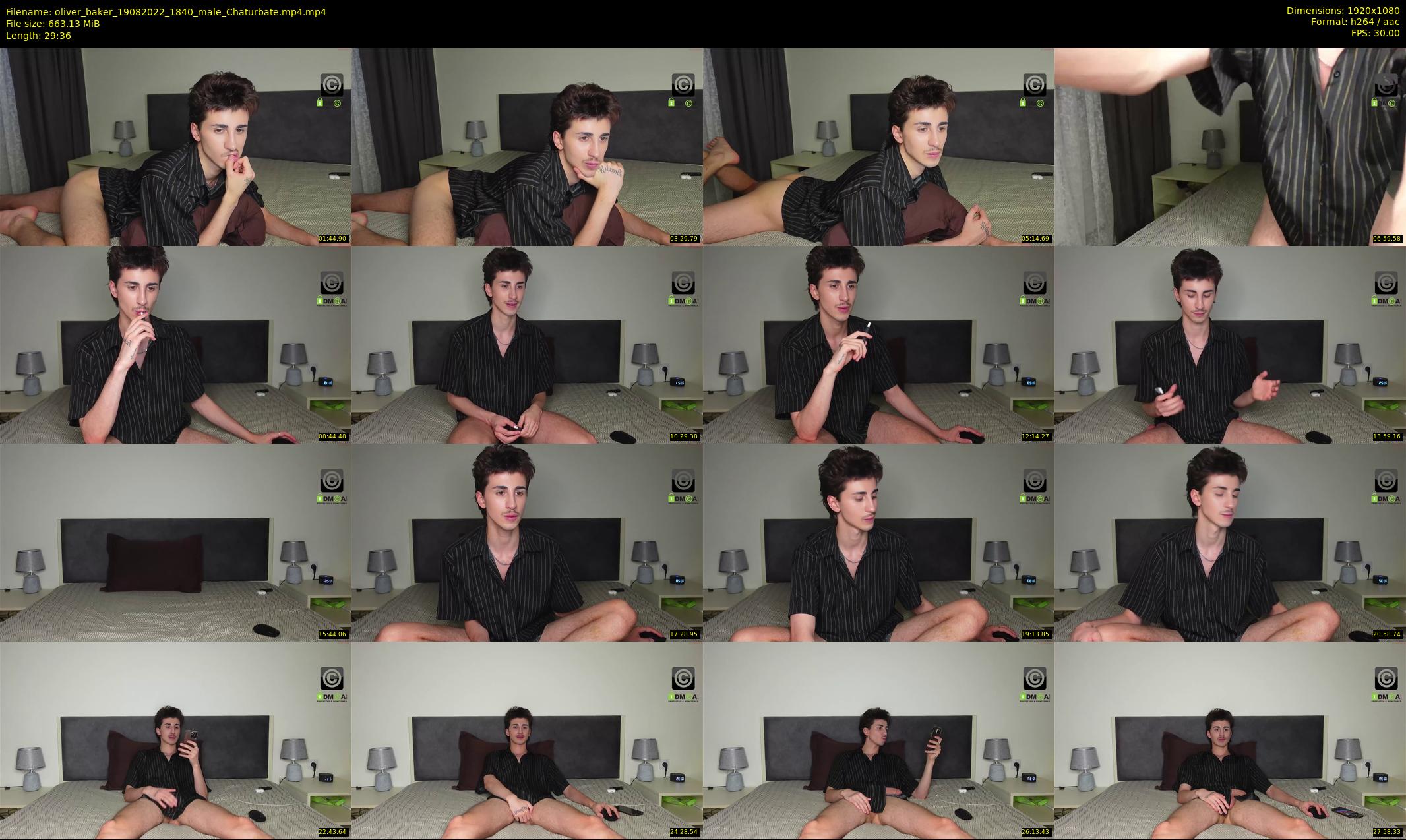 oliver_baker — 30 minute Chaturbate male cam show recording, 1080p, Aug 19, 2022