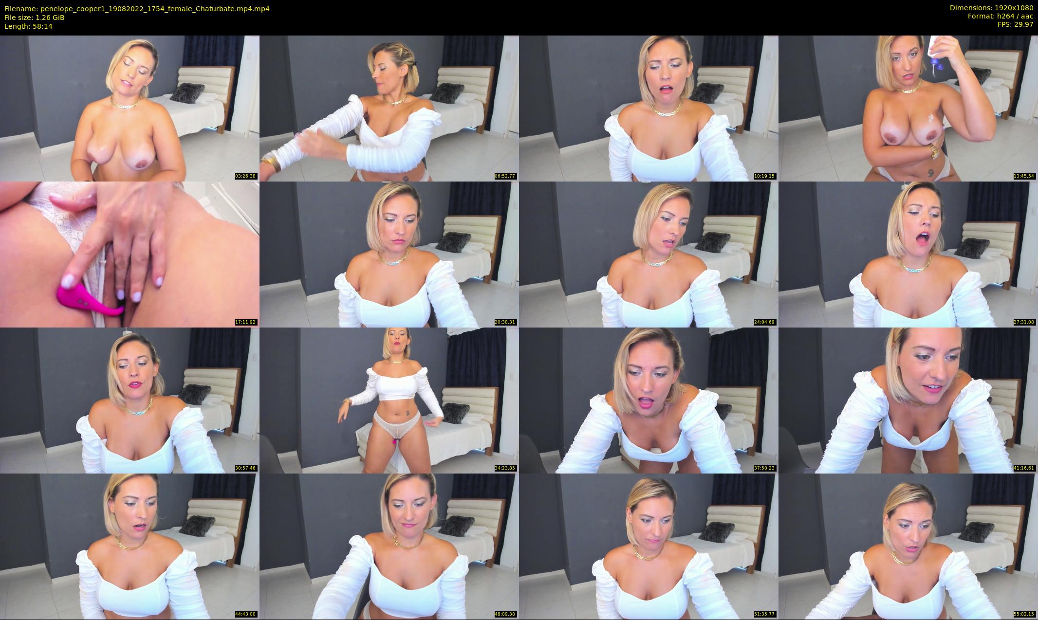 penelope_cooper1 — 59 minute Chaturbate female cam show recording, 1080p, Aug 19, 2022