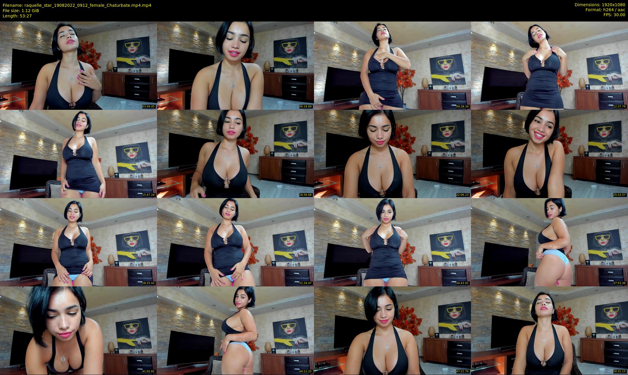 raquelle_star — 54 minute Chaturbate couple cam show recording, 1080p, Aug 19, 2022