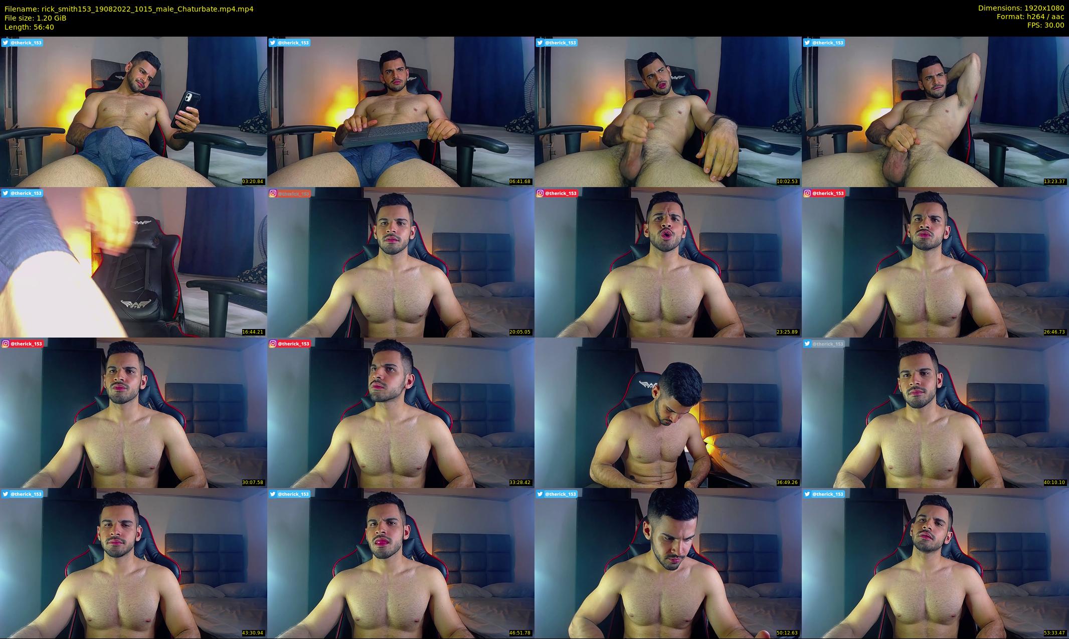 rick_smith153 — 57 minute Chaturbate male cam show recording, 1080p, Aug 19, 2022