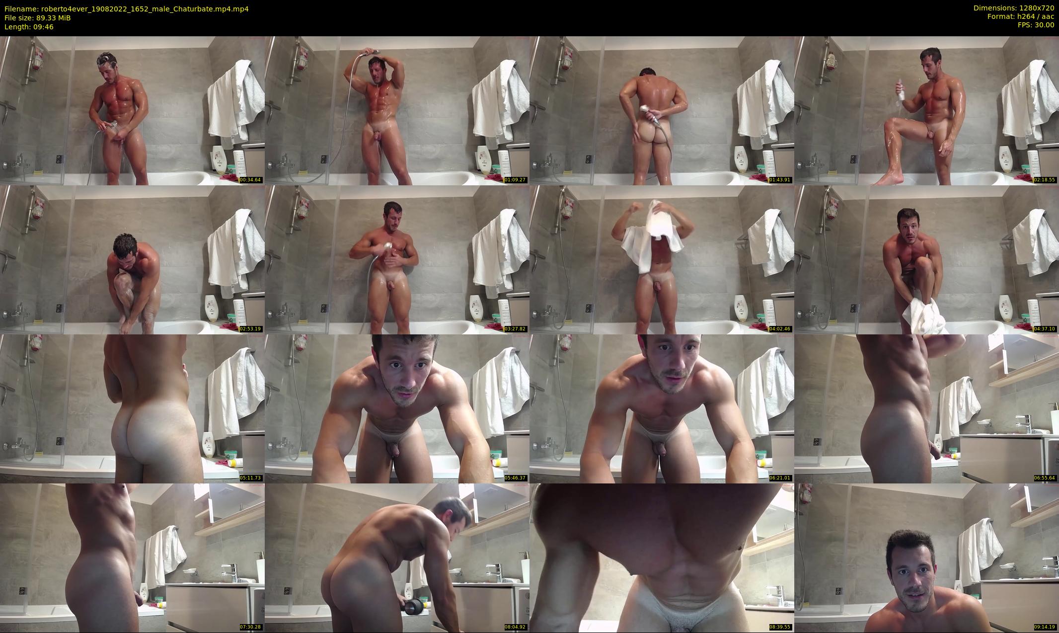 roberto4ever — 10 minute Chaturbate male cam show recording, 720p, Aug 19, 2022