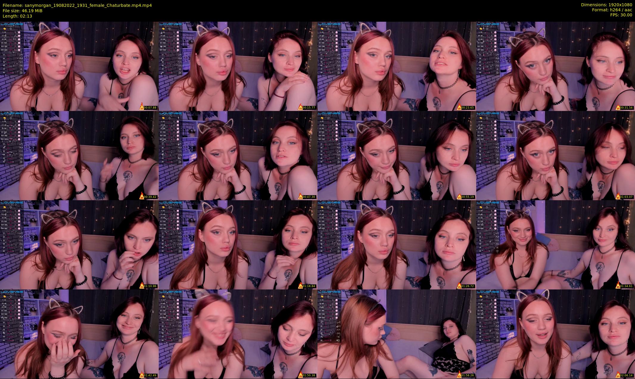 sanymorgan — 3 minute Chaturbate couple cam show recording, 1080p, Aug 19, 2022