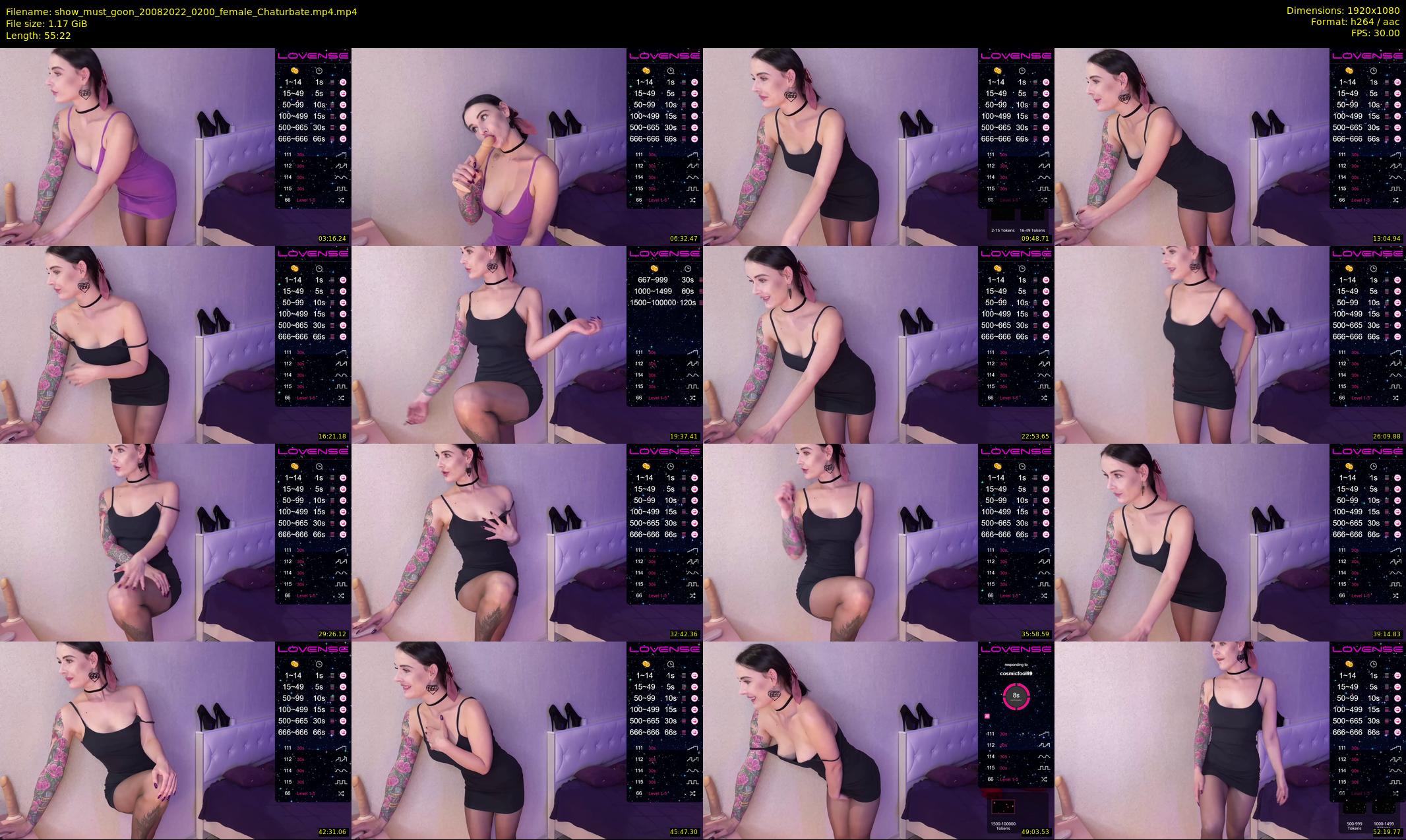show_must_goon — 56 minute Chaturbate female cam show recording, 1080p, Aug 20, 2022