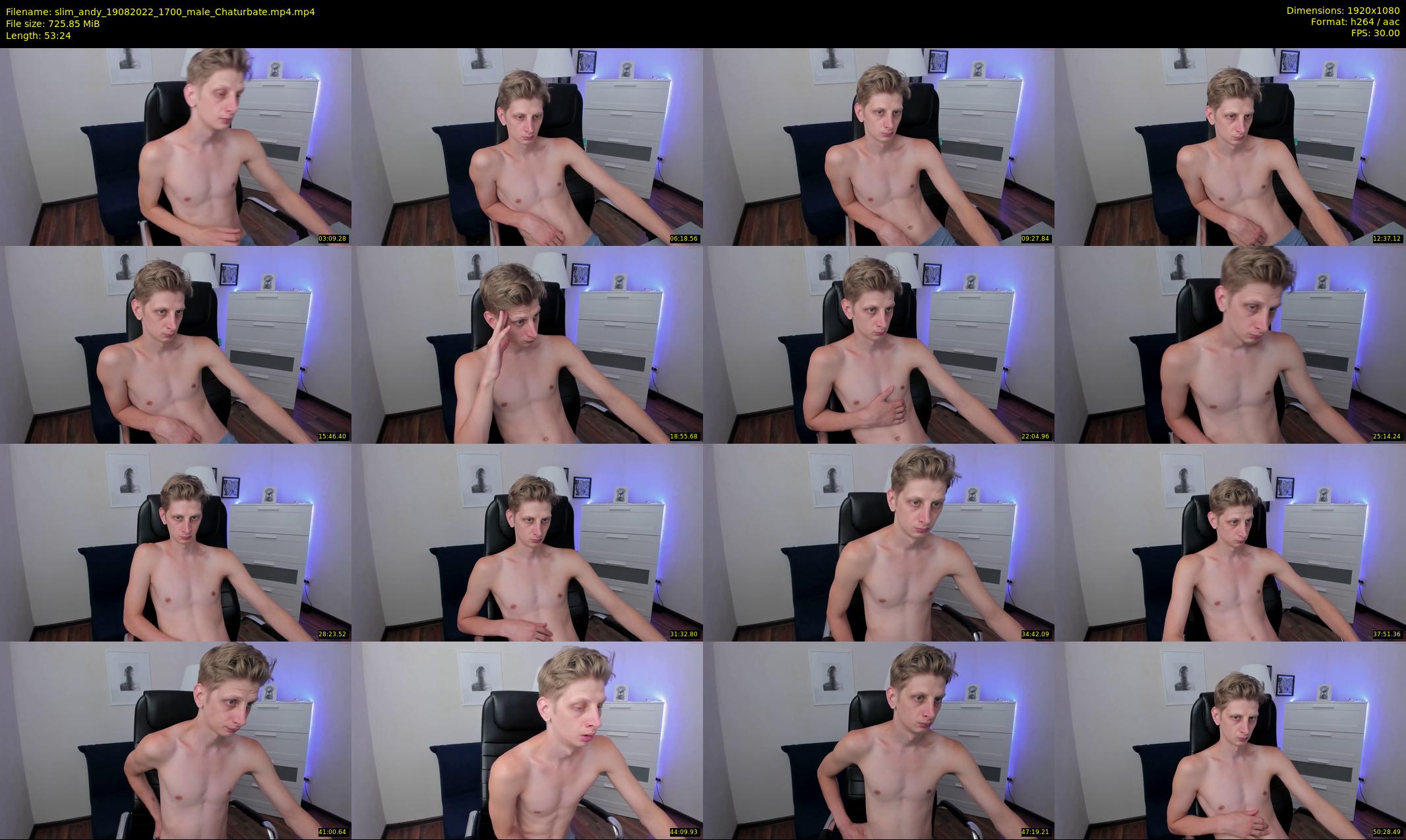 slim_andy — 54 minute Chaturbate male cam show recording, 1080p, Aug 19, 2022