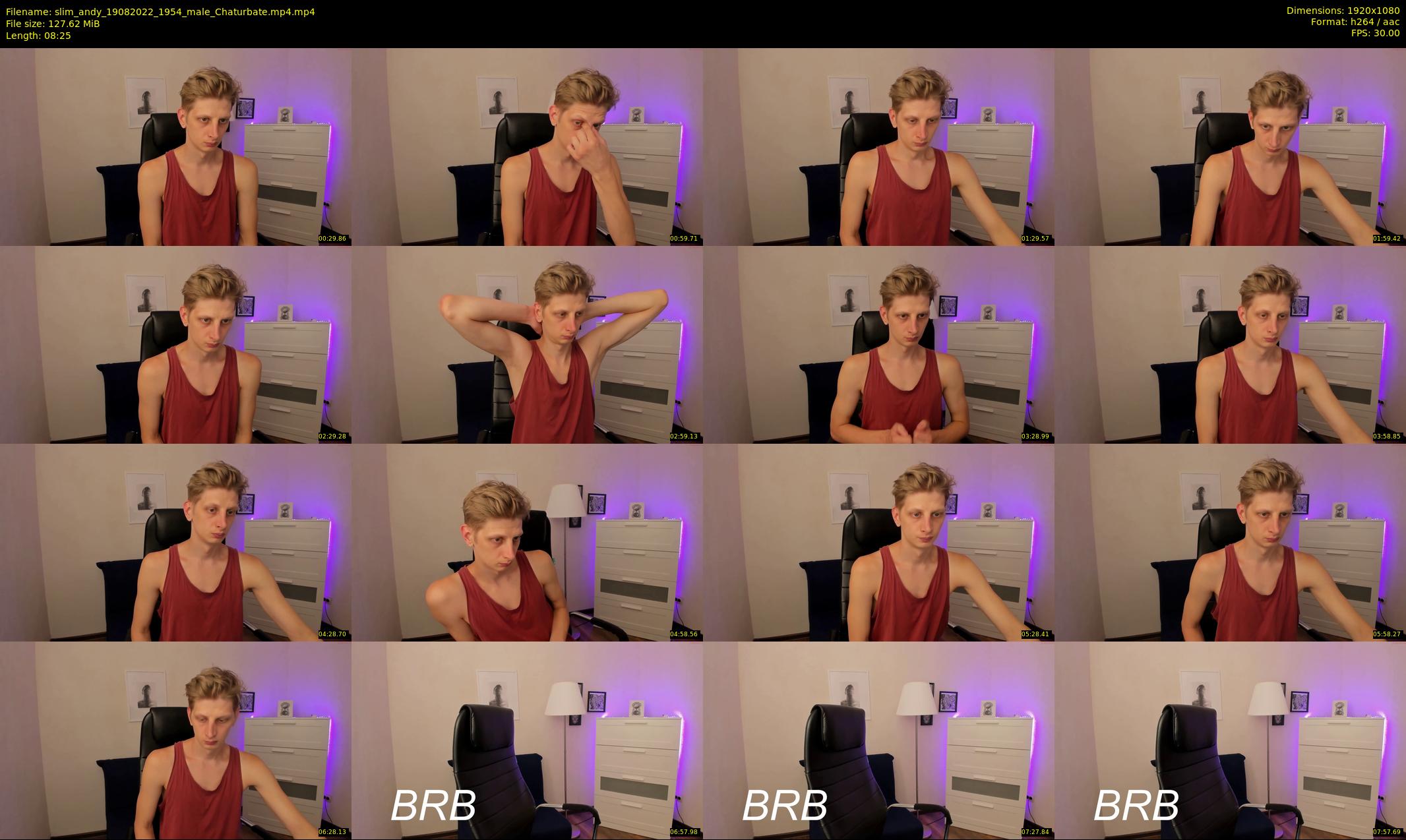 slim_andy — 9 minute Chaturbate male cam show recording, 1080p, Aug 19, 2022