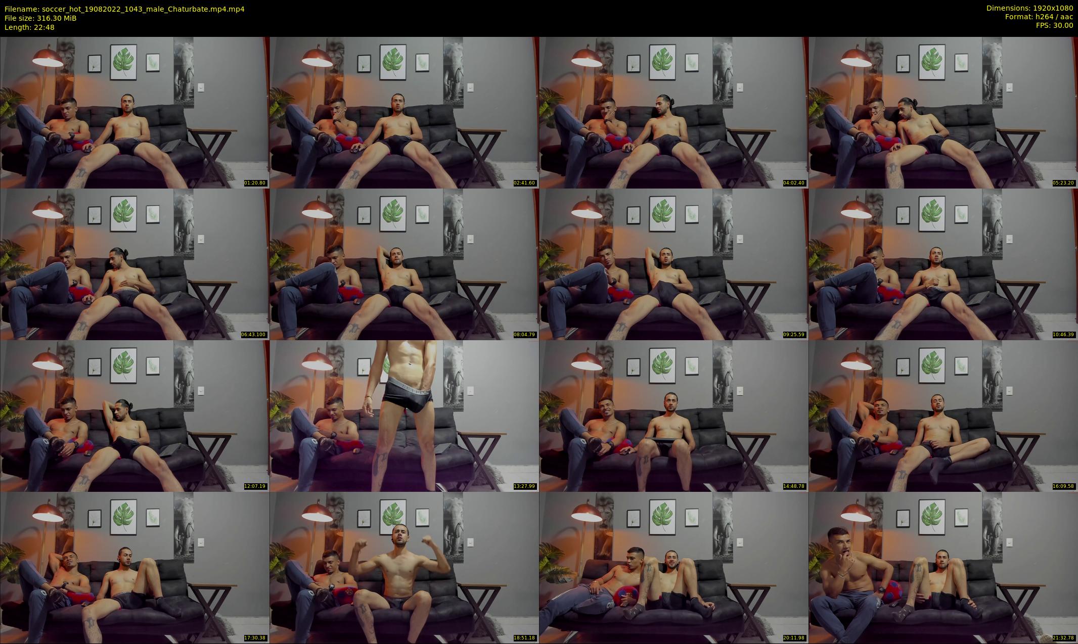 soccer_hot — 23 minute Chaturbate male cam show recording, 1080p, Aug 19, 2022