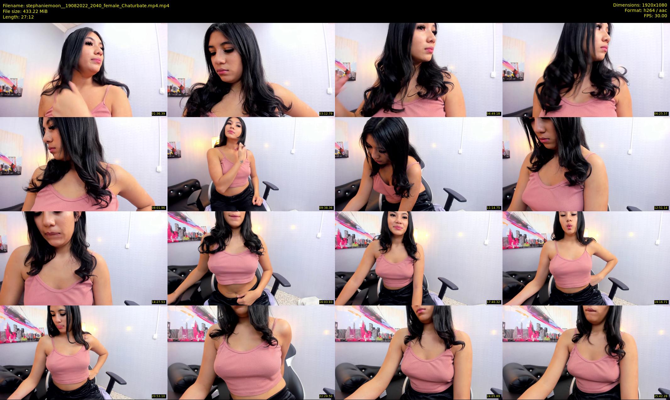 stephaniemoon_ — 28 minute Chaturbate female cam show recording, 1080p, Aug 19, 2022