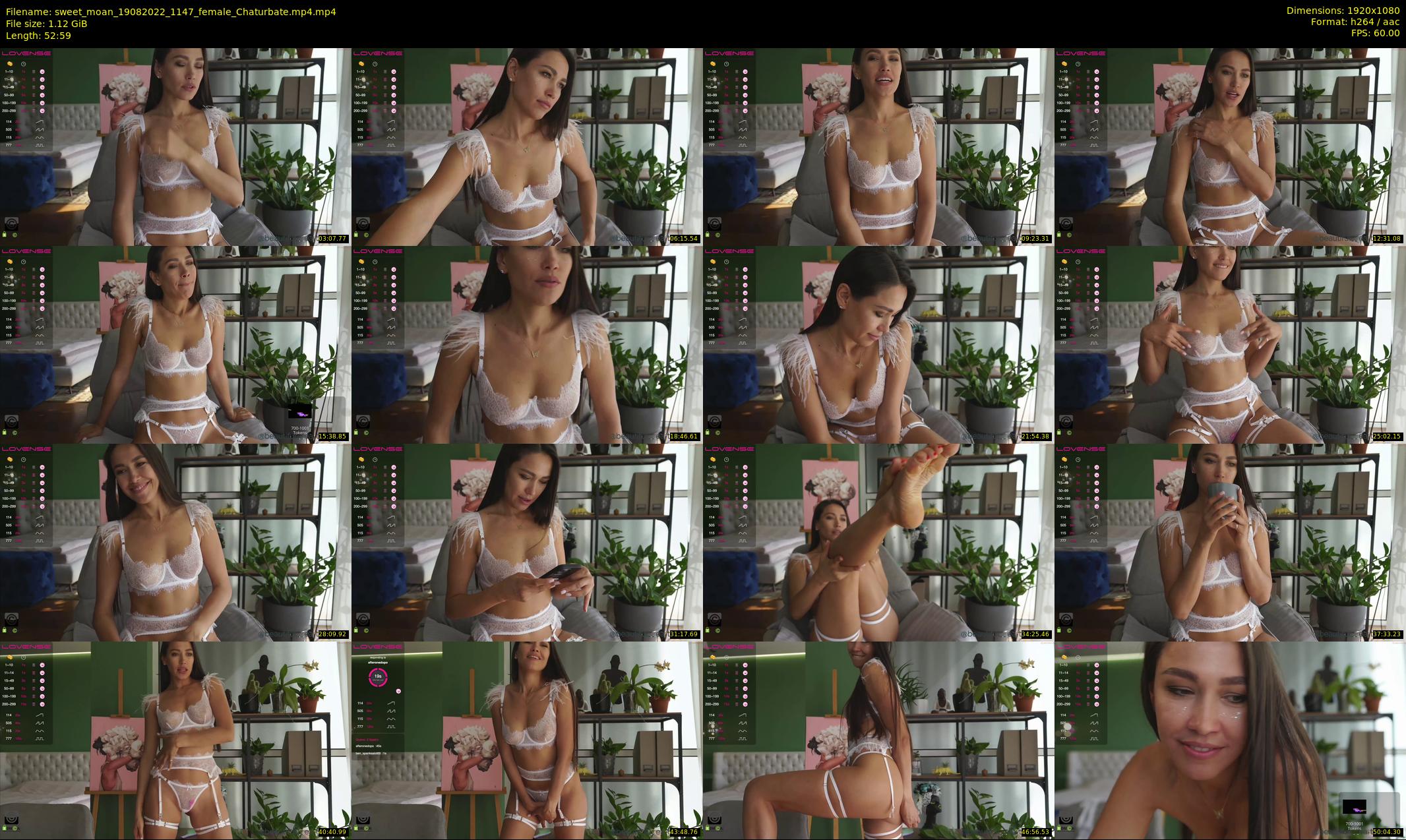 sweet_moan — 53 minute Chaturbate female cam show recording, 1080p, Aug 19, 2022