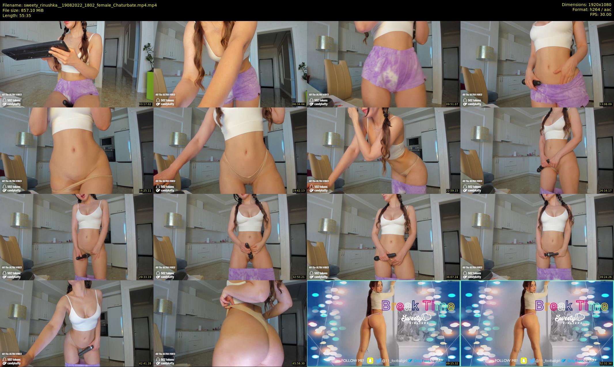 sweety_rinushka_ — 56 minute Chaturbate female cam show recording, 1080p, Aug 19, 2022
