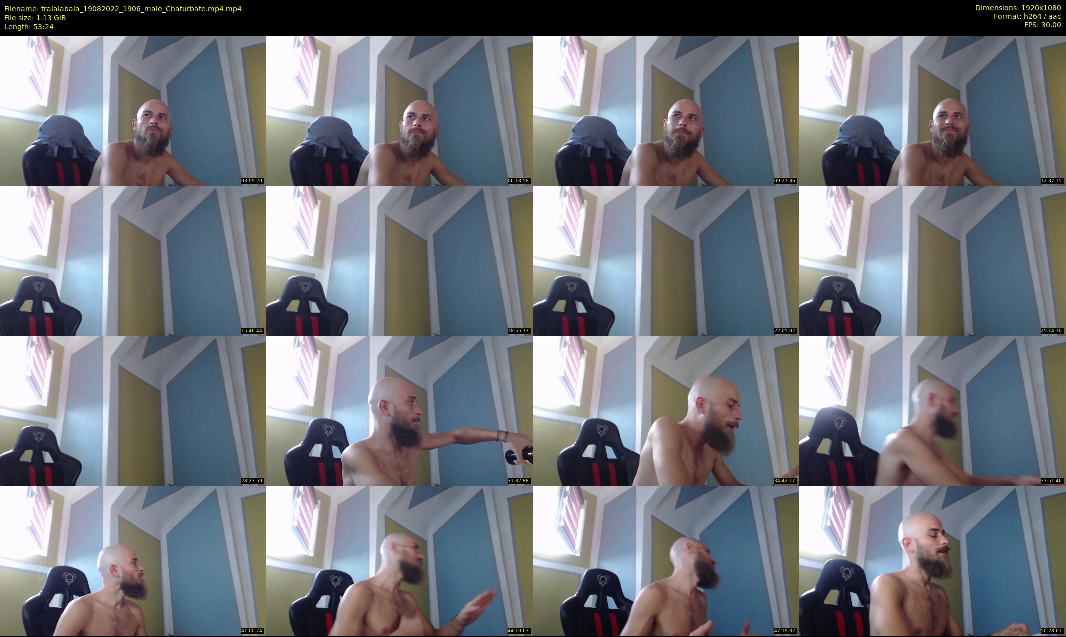 tralalabala — 54 minute Chaturbate male cam show recording, 1080p, Aug 19, 2022