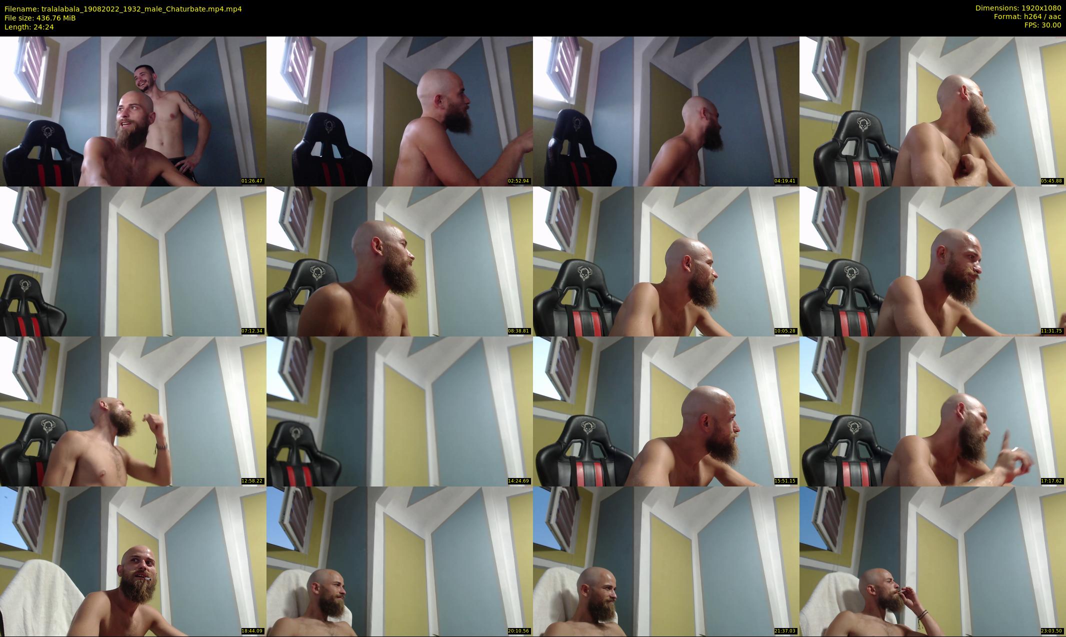 tralalabala — 25 minute Chaturbate male cam show recording, 1080p, Aug 19, 2022